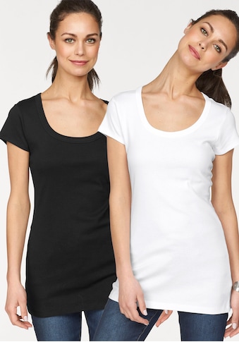 Flashlights T-Shirt, in Longform kaufen Flashlights T-Shirt, in Longform kaufen