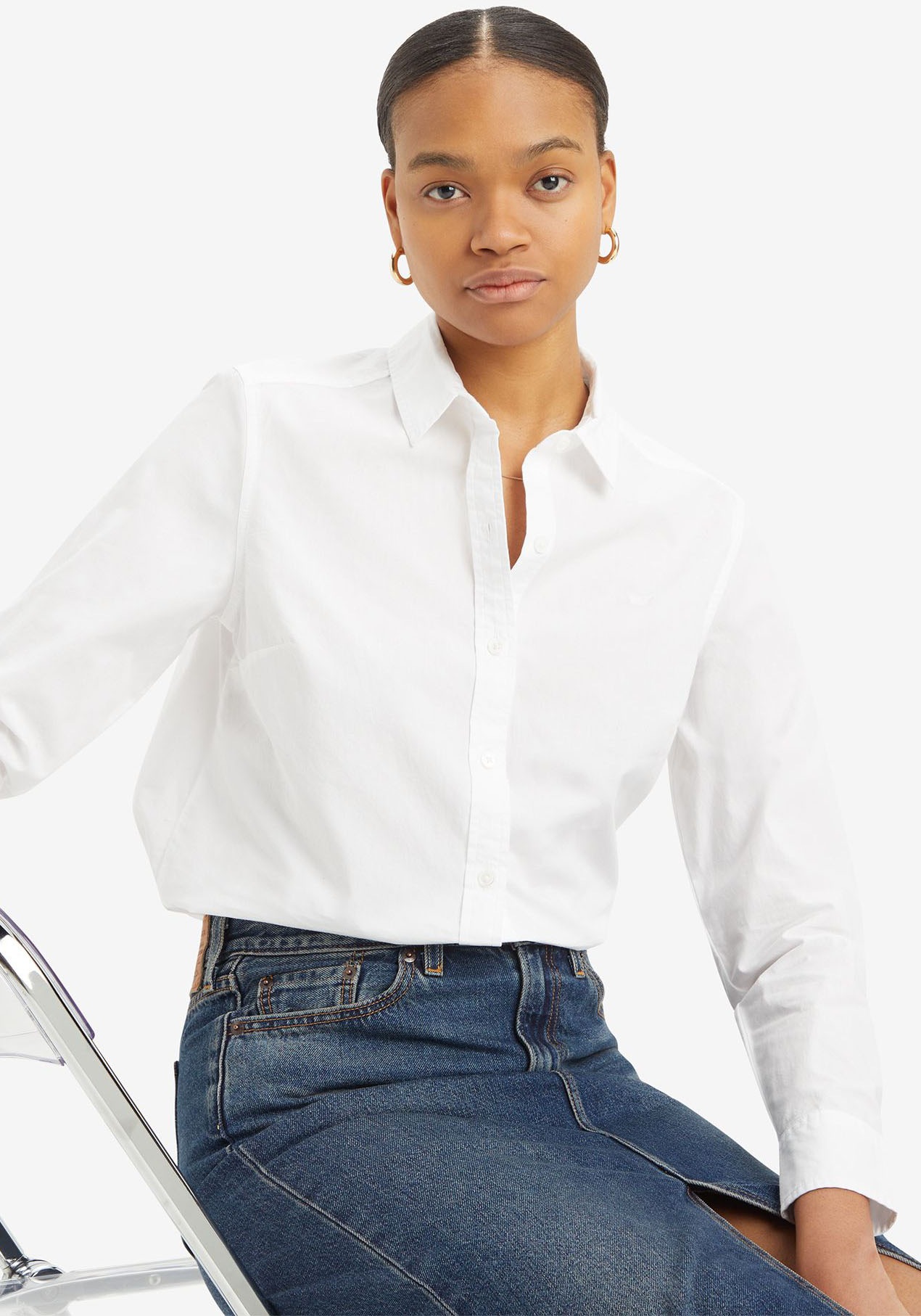 Levis "The Classic" Kleine Logo-Stickerei auf der Brust günstig online kaufen