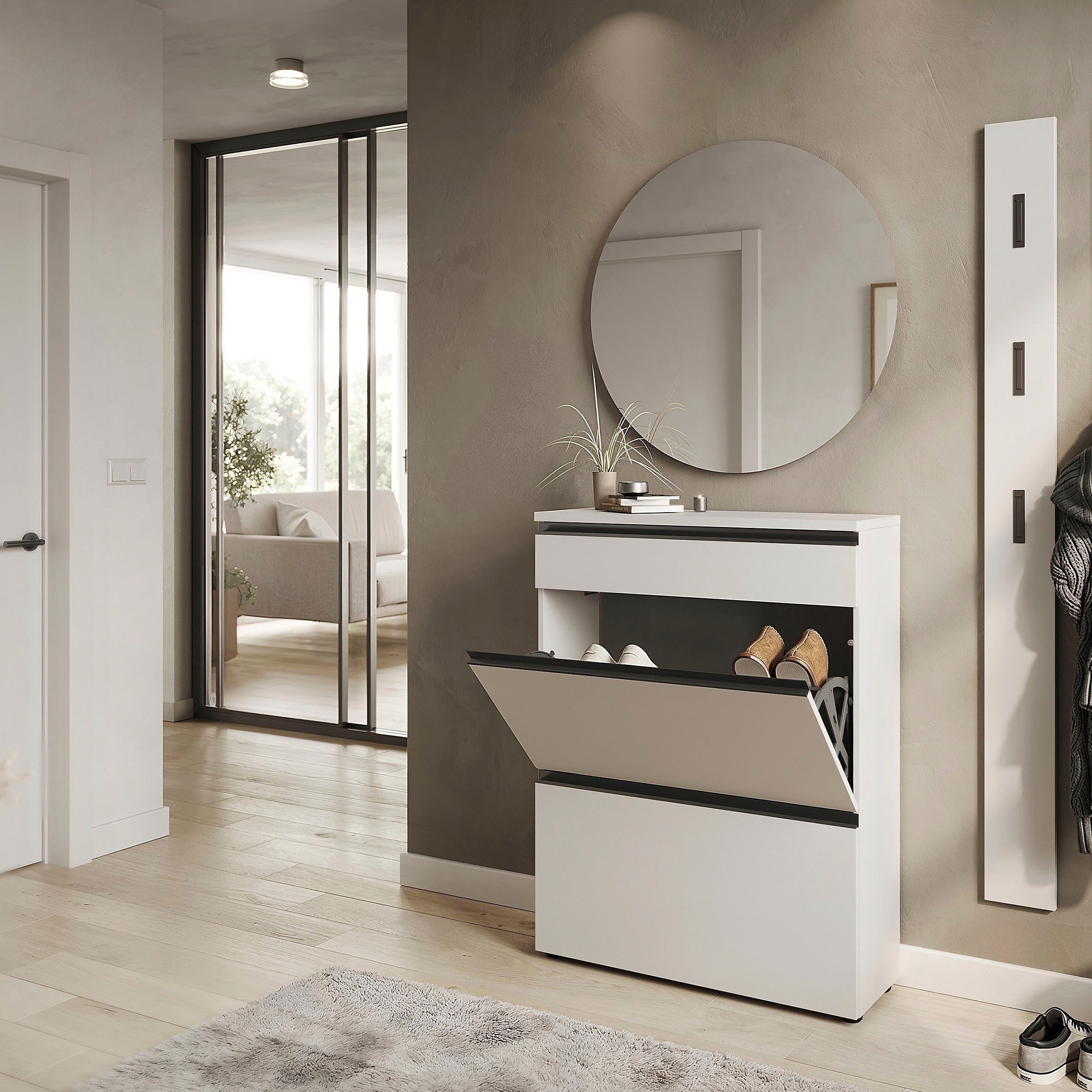 GERMANIA Garderoben-Set "GW-Baldone" 3 Stk. tlg. günstig online kaufen