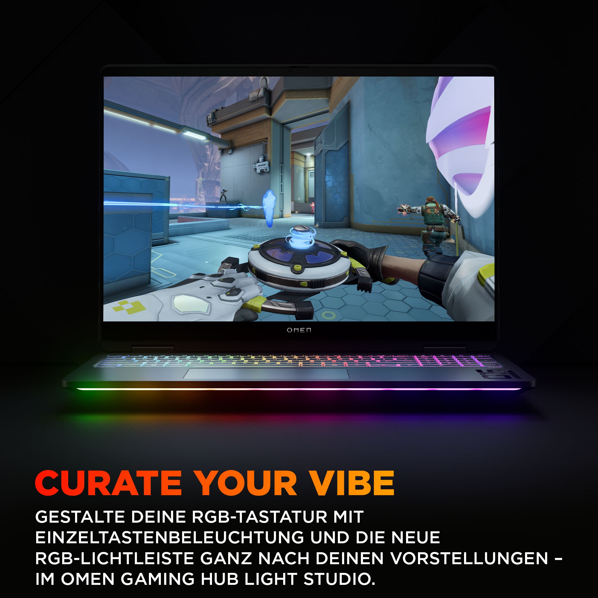 HP Gaming-Notebook »Omen Max 16-ah0095ng«, 40,6 cm, / 16 Zoll, Intel, Core Ultra 9, GeForce® RTX 5080, 2000 GB SSD
