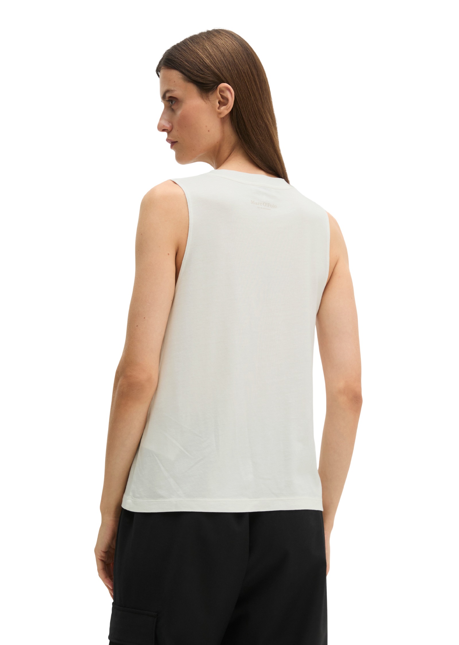 Marc O'Polo T-Shirt »aus fließendem Lyocell-Baumwolle-Mix«