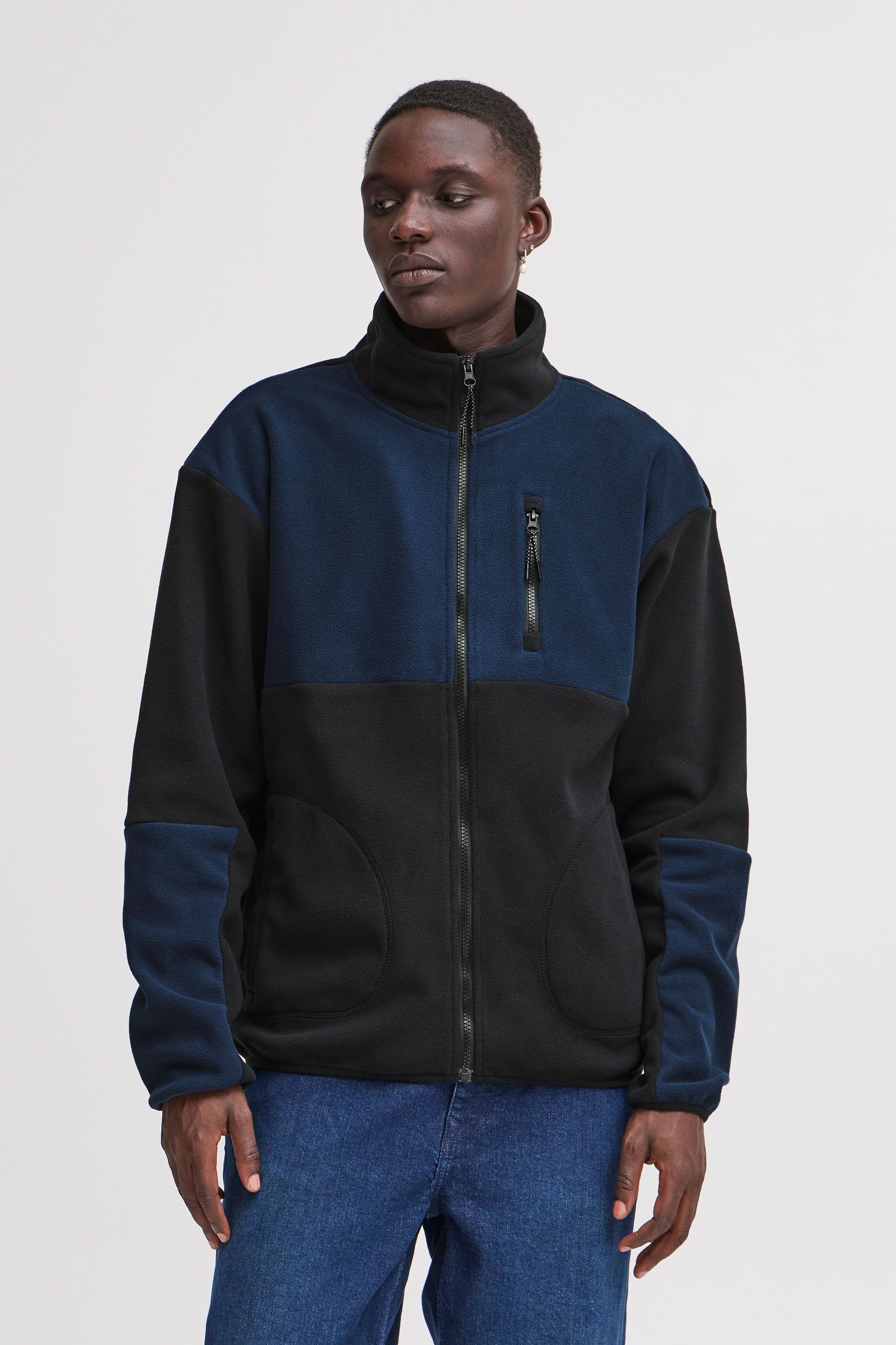 Blend Fellimitatjacke »Fellimitatjacke BHBROOKS Sweatshirt zipp thru«
