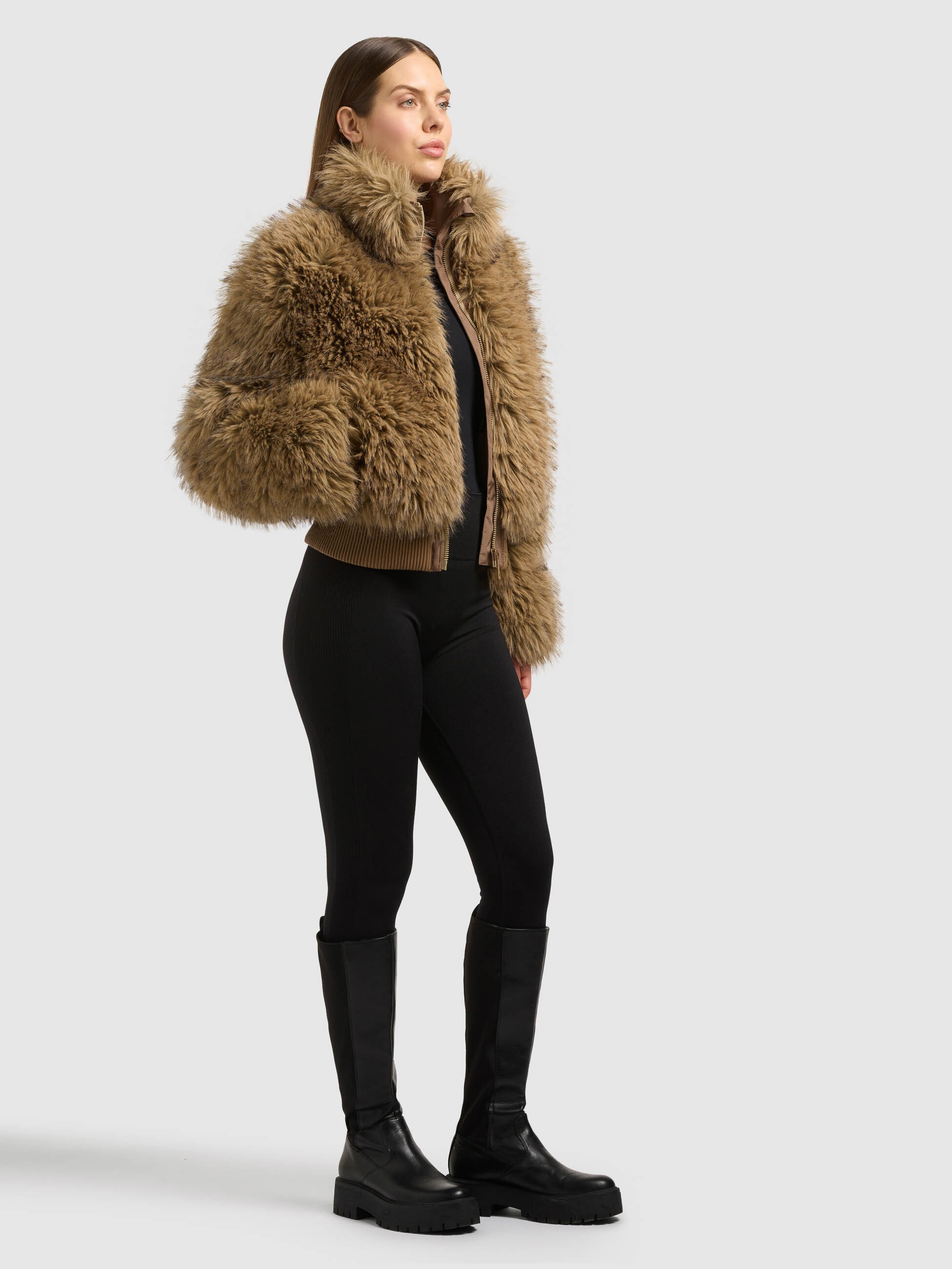 khujo Blouson »DANNEA« ohne Kapuze