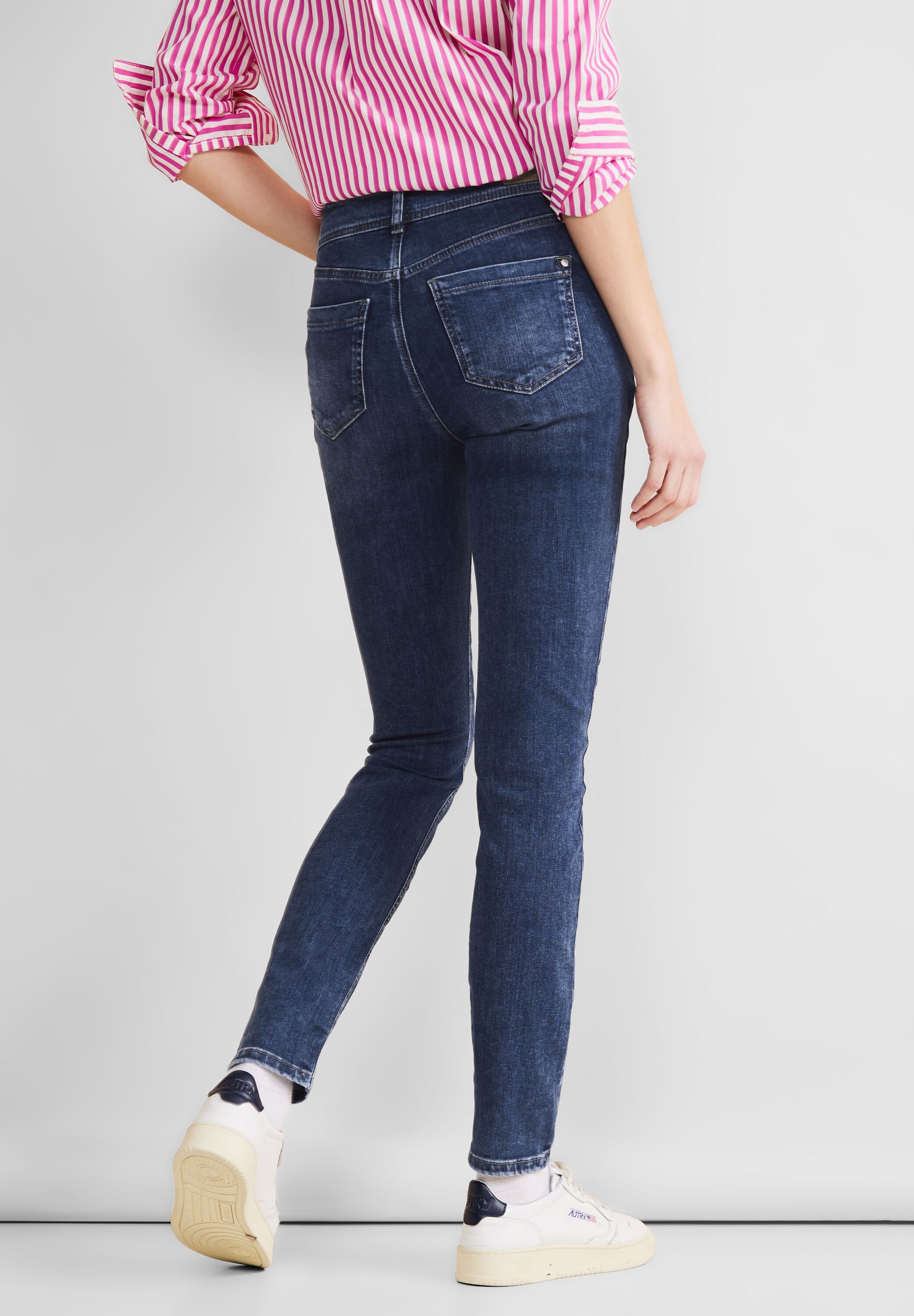 STREET ONE Slim-fit-Jeans, High Waist