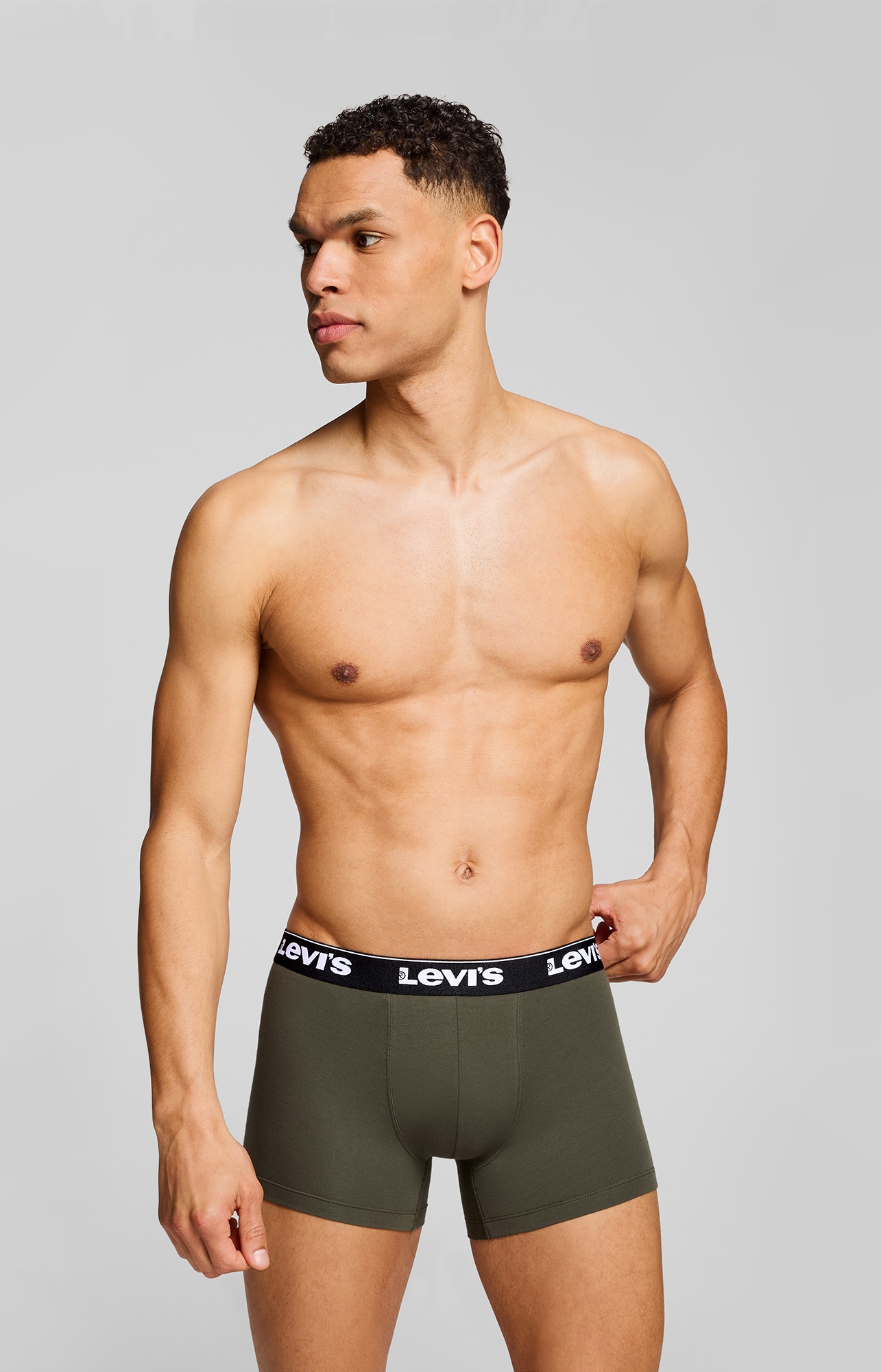 Levi's® Boxershorts »LEVIS MEN REPEAT LOGO BOXER BRIEF« 3er Pack, 