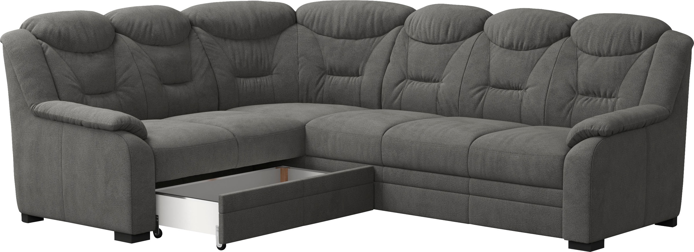 COTTA Ecksofa »Marcus L-Form«, wahlweise mit Bettfunktion & Stauraum