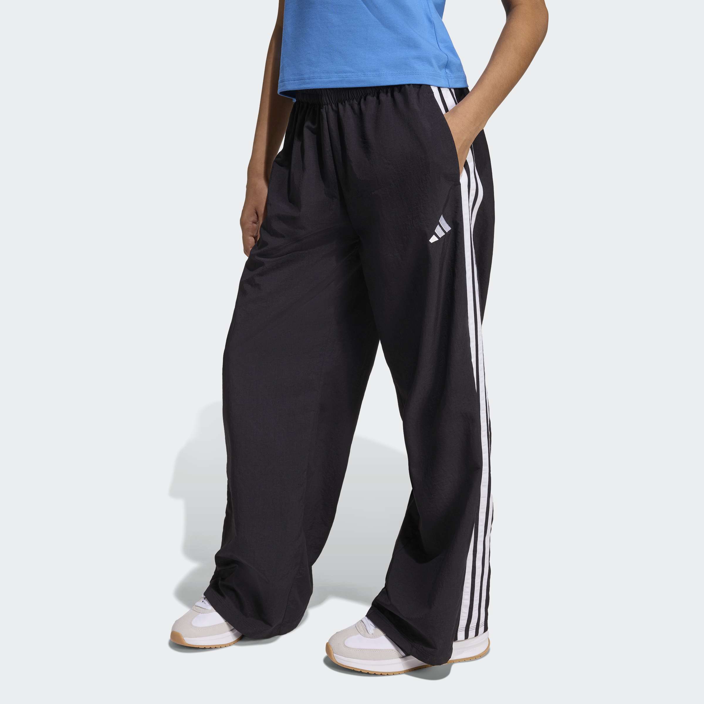 adidas Sportswear Sporthose "ADIDAS GIRLS 3-STREIFEN AUS GEWEBTEM MATERIAL"