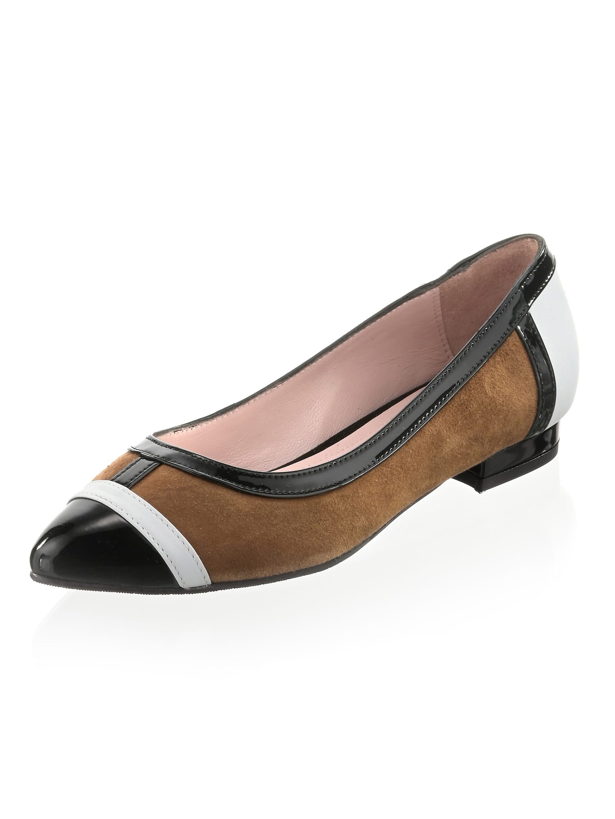 Ballerina in effektvoller Dreifarbigkeit