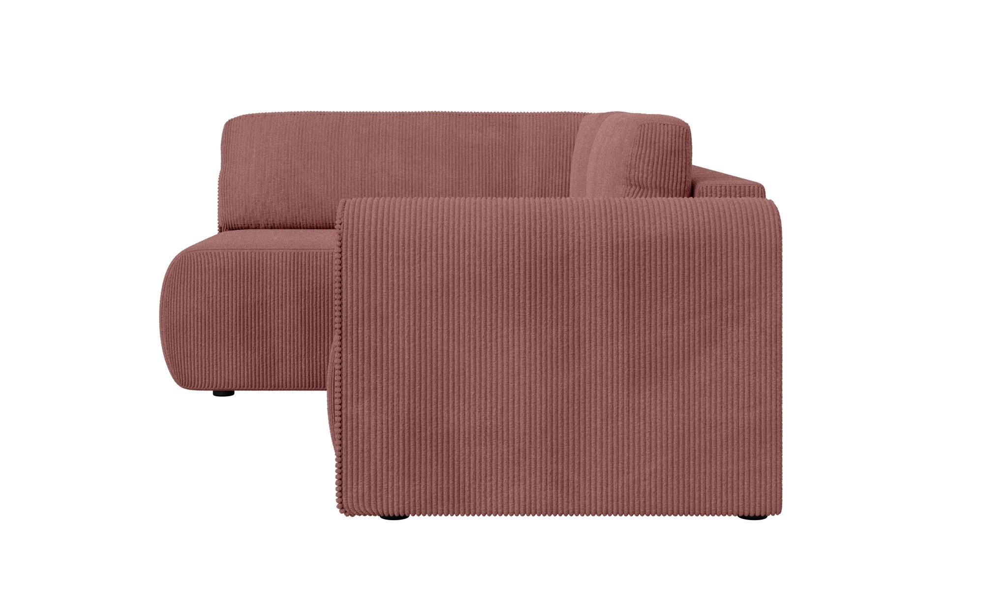 INOSIGN Ecksofa »Zacharia wahlweise Schlafsofa mit Bettkasten, B/T/H 250/166/86 cm«, L-Form mit Wellenunterfederung, Ottomane rechts oder links bestellbar