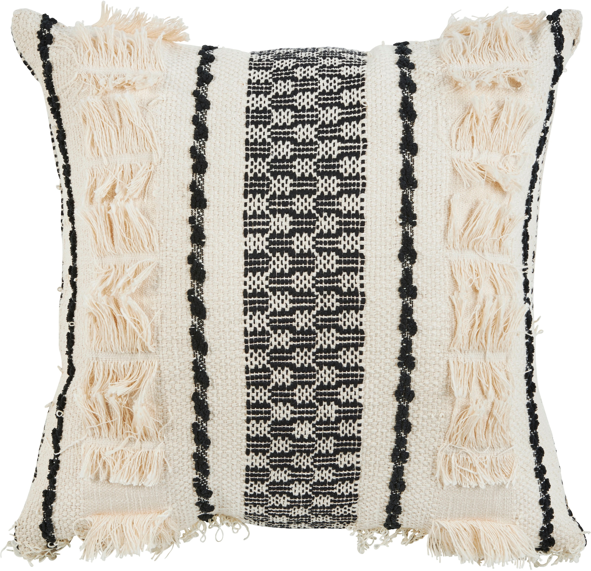 done. Kissenhülle "Isa" Kissenhülle im Boho-Stil mit dekorativer Verzierung günstig online kaufen