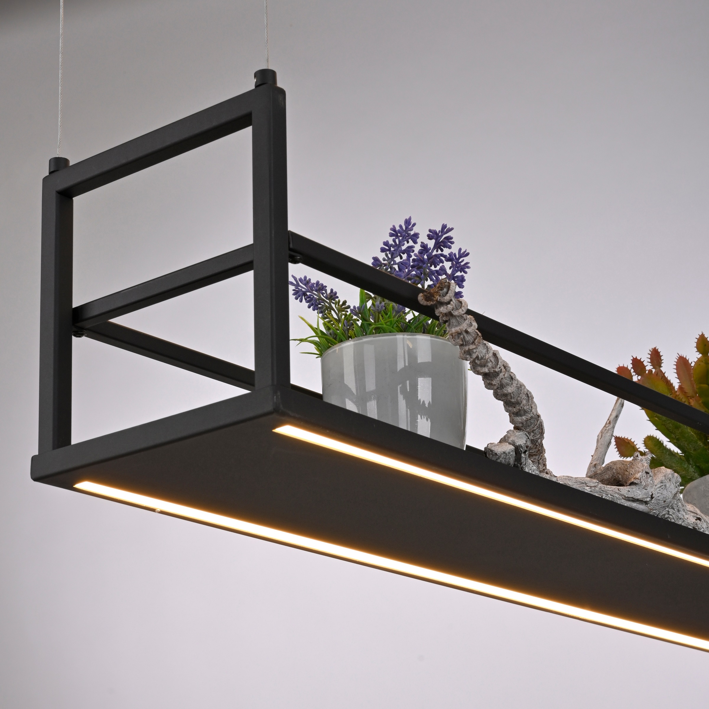 JUST LIGHT LED Deckenleuchte »SONTURA« LED-Board 1 Stk. Warmweiß Getrennt schaltbar, Memoryfunktion