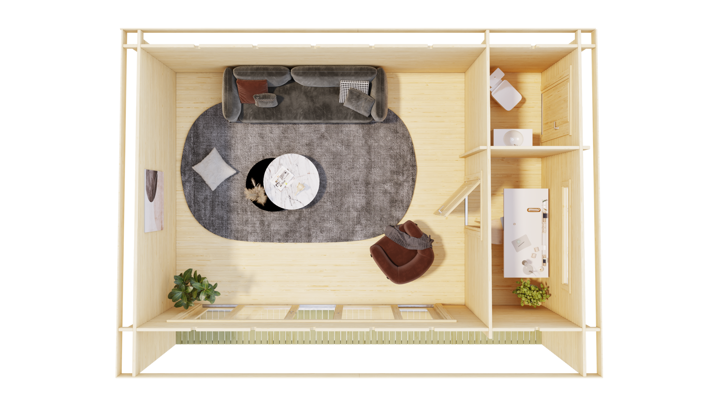 Nordic Holz Gartenhaus 