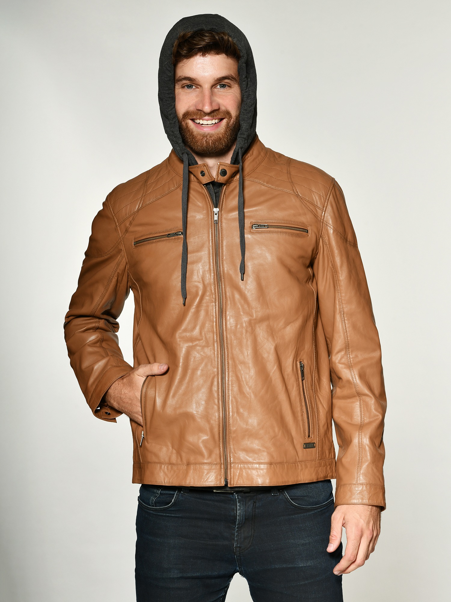 MUSTANG Lederjacke »Foster«