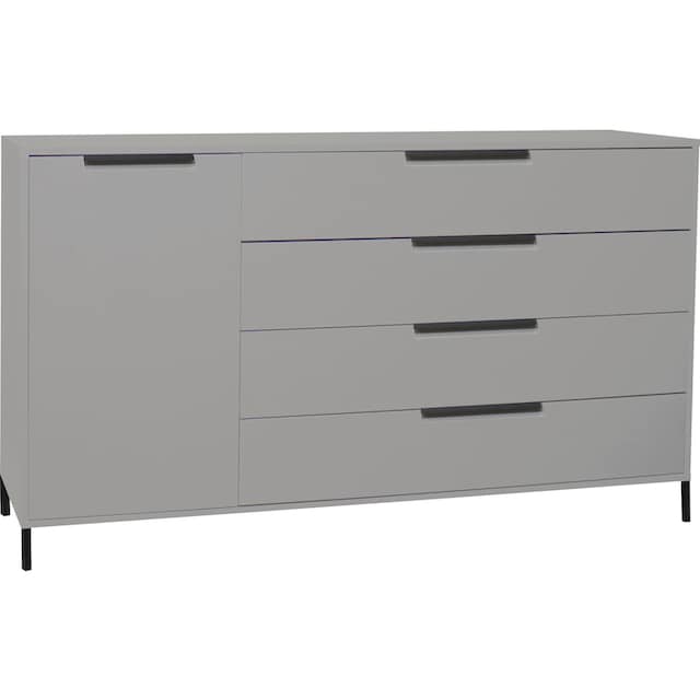 Mäusbacher Highboard »Bonnie«, Breite 168 cm mit Quadratgestell | BAUR