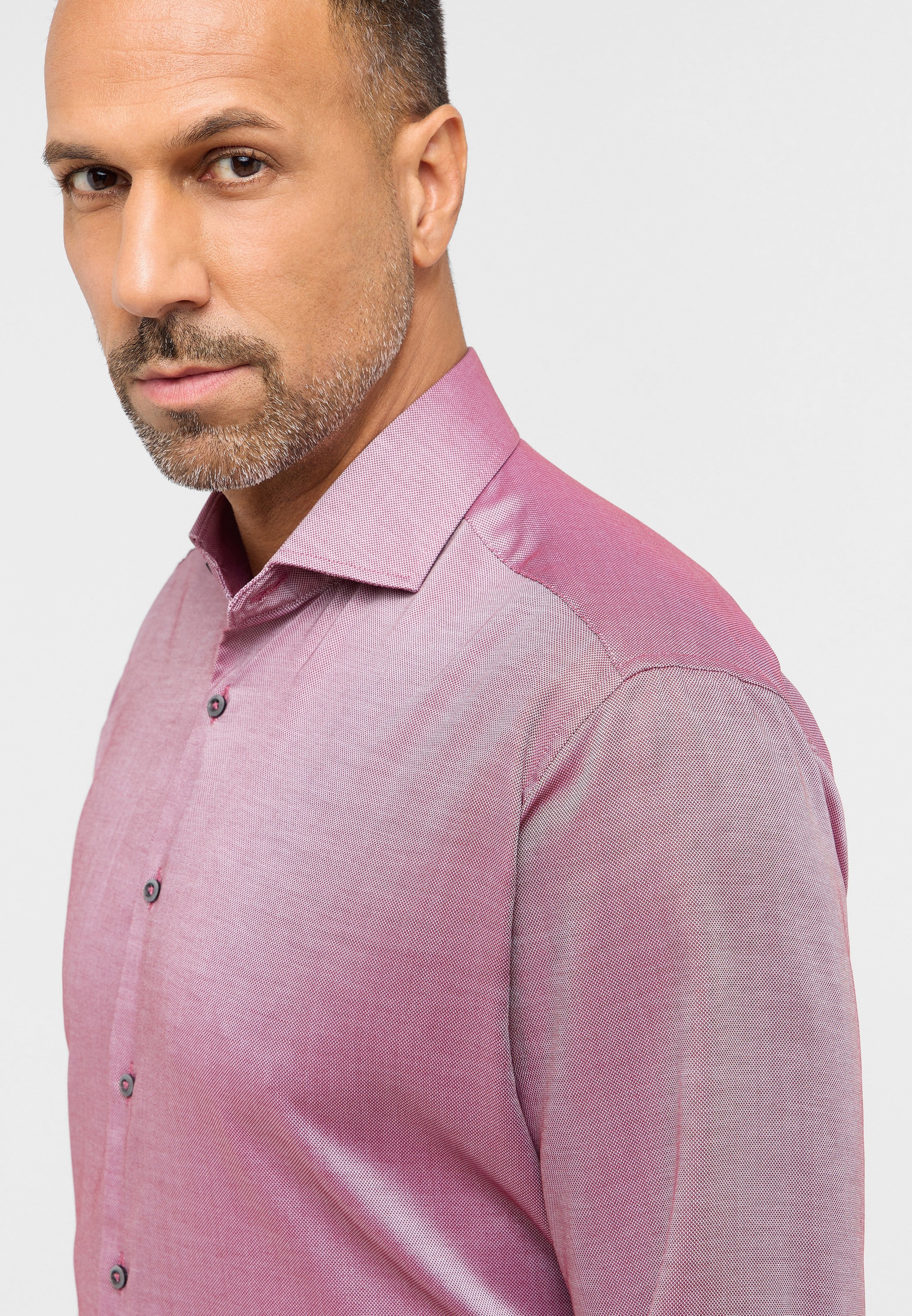 Eterna Langarmhemd »MODERN FIT«, EASY IRON (bügelleicht)