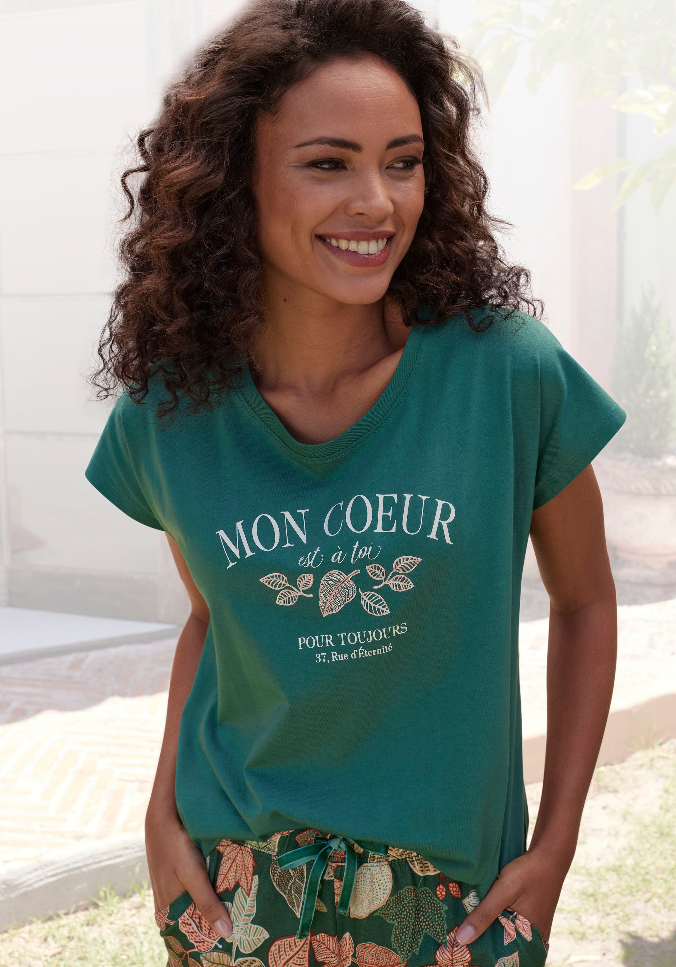 Vivance Dreams mit herbstlichem Frontdruck günstig online kaufen