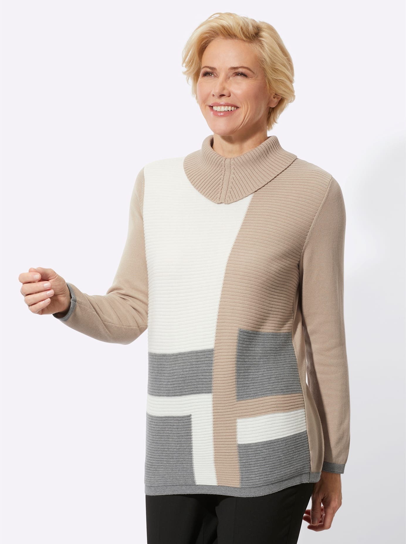 Classic Rollkragenpullover "Rollkragen-Pullover" günstig online kaufen