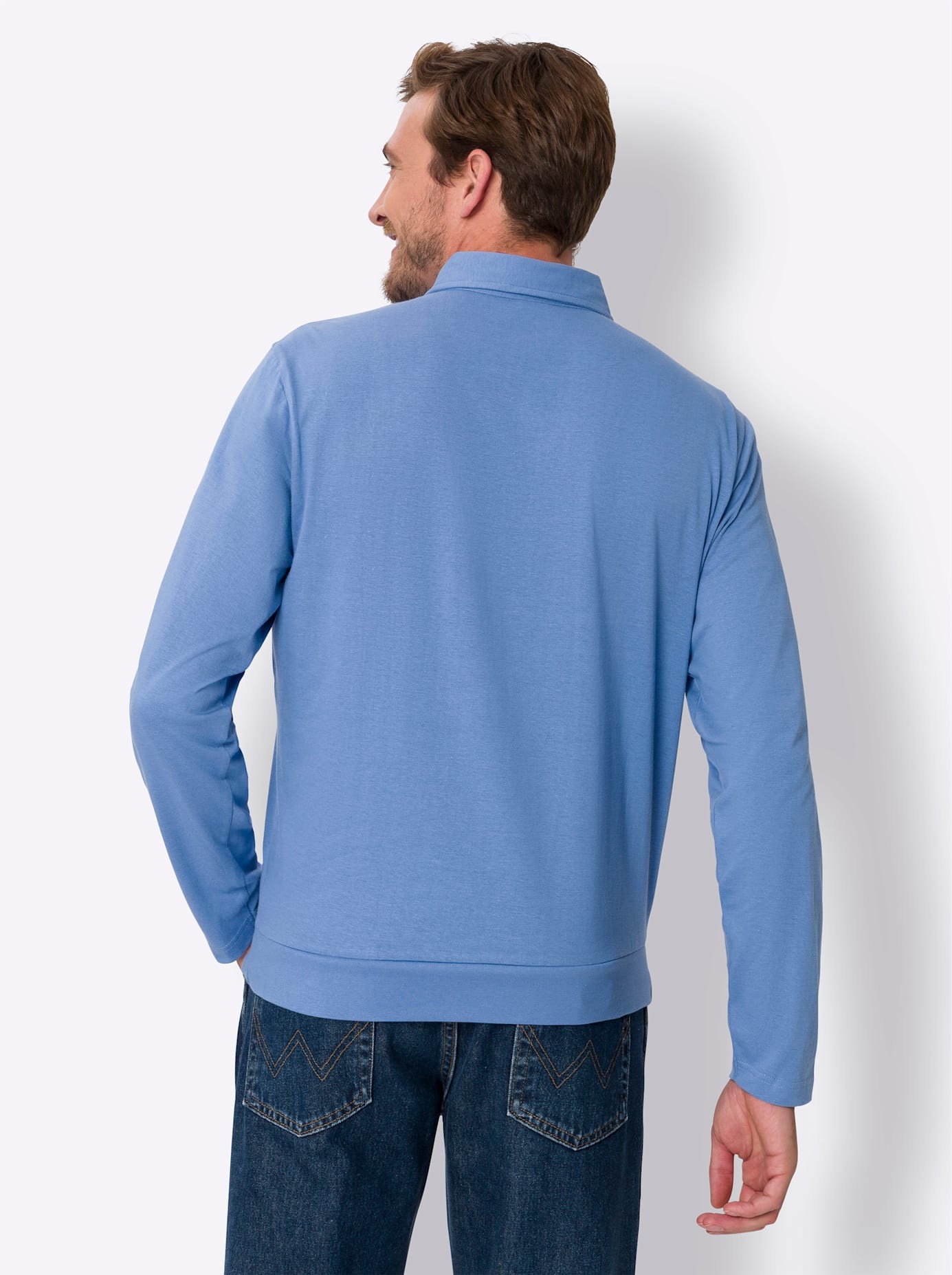 Classic Poloshirt »Langarm-Poloshirt«, (1 tlg.)