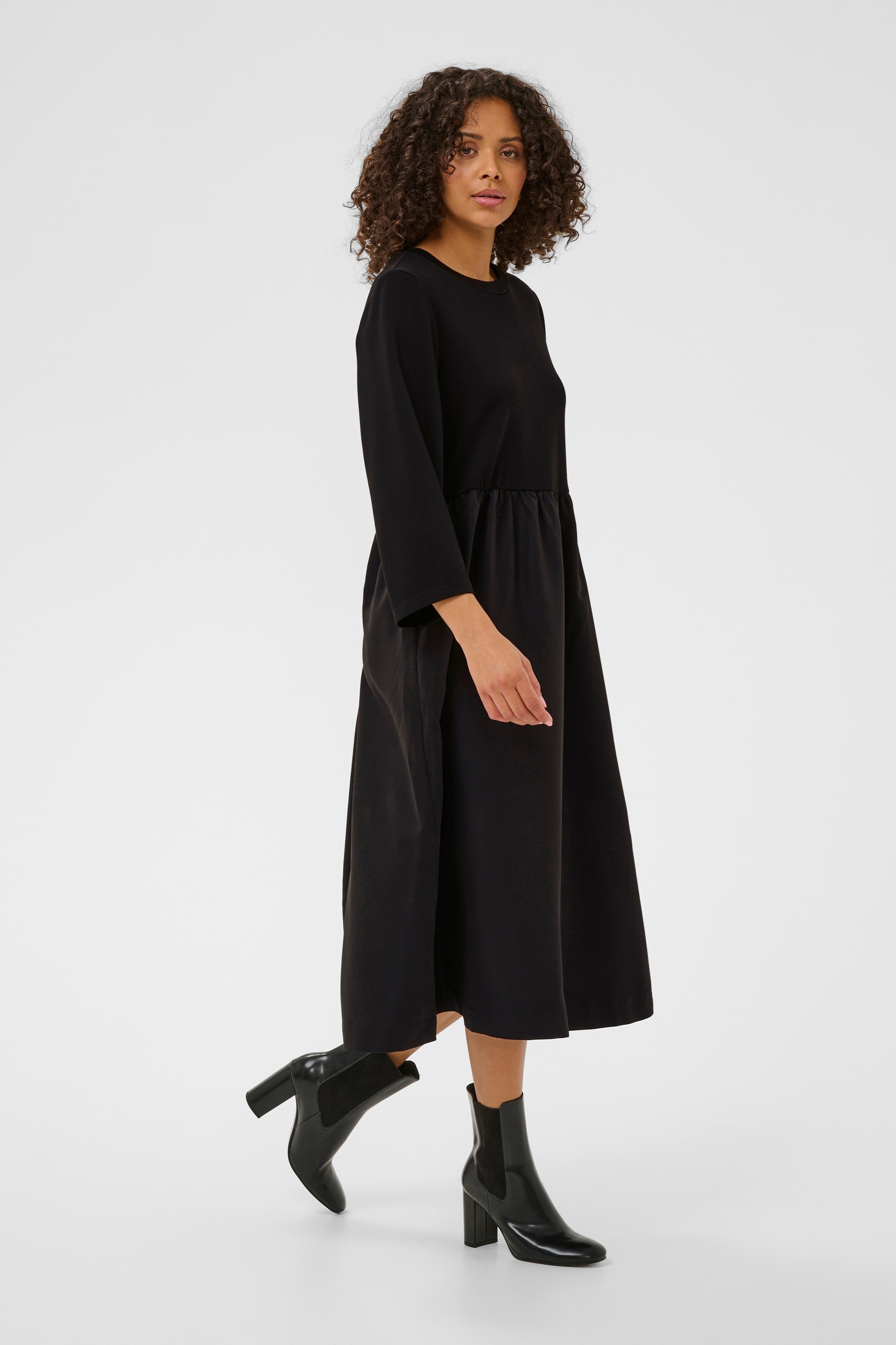 KAFFE Midikleid »Kleid KArosa«