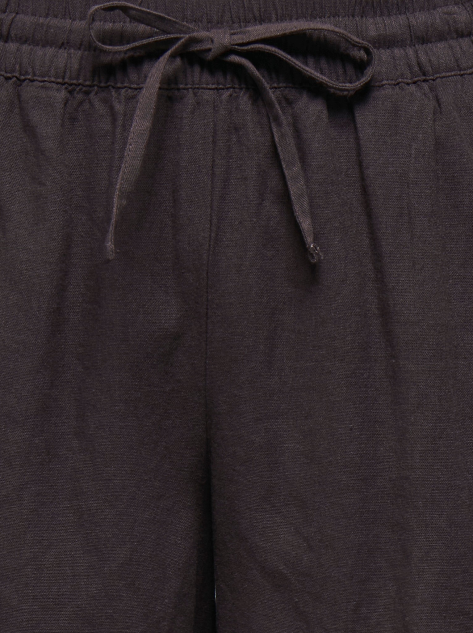 JDY Shorts »JDYSAY HW LINEN STRING SHORTS WVN DIA«  mit Leinen