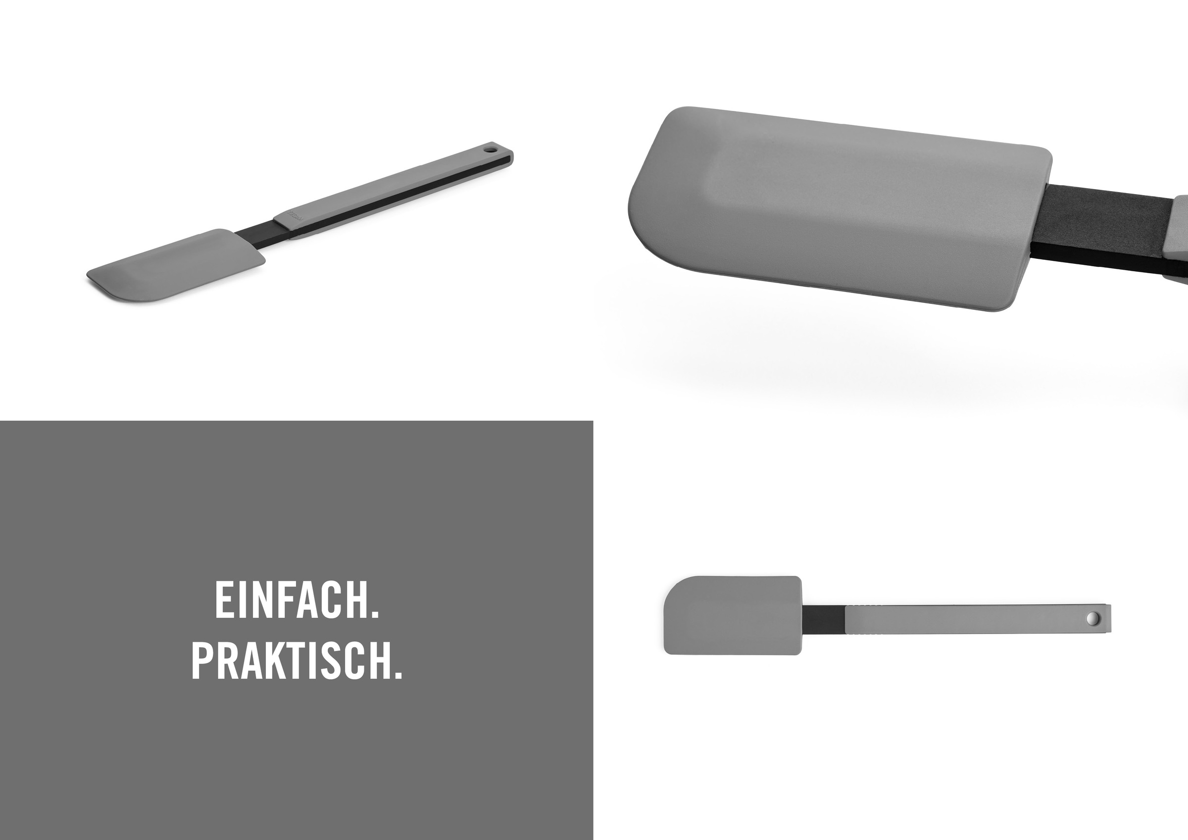 WOLL Teigschaber »Cook it«, (1 tlg.), aus hochwertigem Kunststoff und Silikon