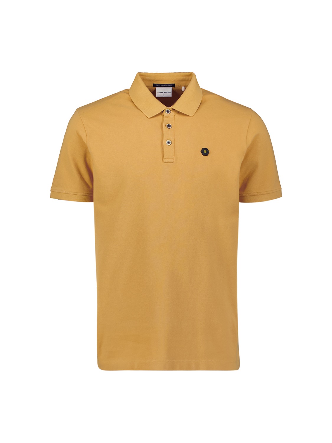 NO EXCESS Poloshirt »No Excess Poloshirt Polo Pique Garment Dyed«