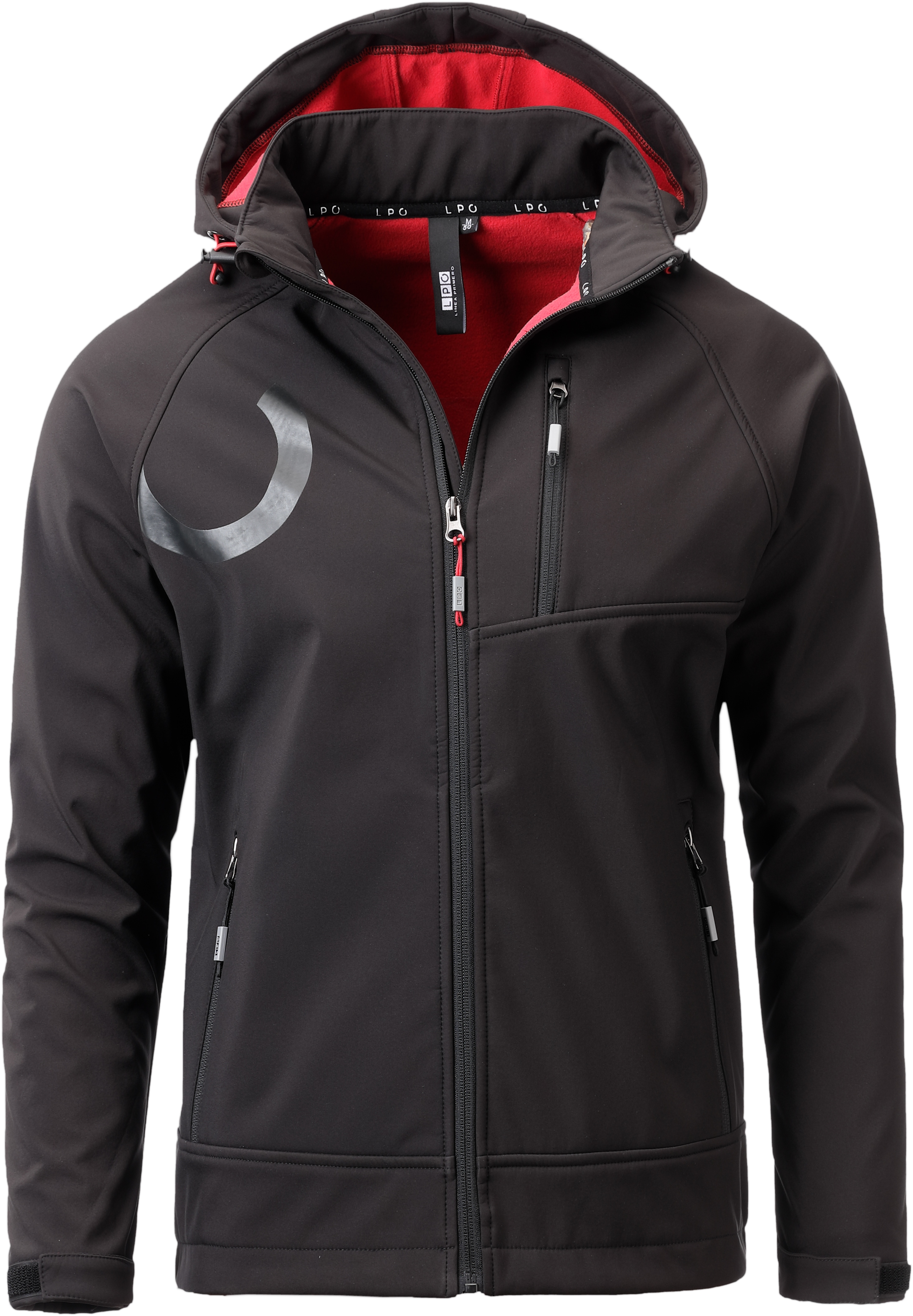 LPO Softshelljacke "ELLIOT PEAK II MEN" mit Kapuze auch in Großen Größen erhältlich