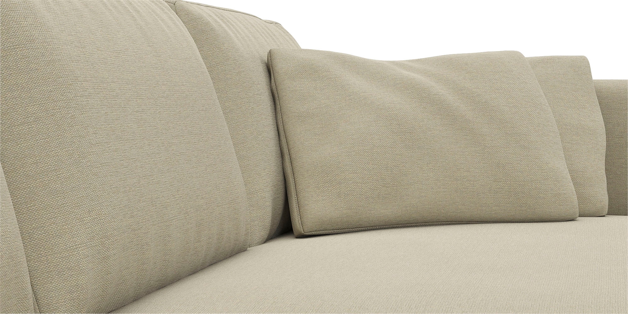 FLEXLUX Wohnlandschaft »Lovane, U-Form, bequem und komfortabel«, Weich & anschmiegsam, große Sitztiefe auf Kaltschaum, Dekokissen inkl.