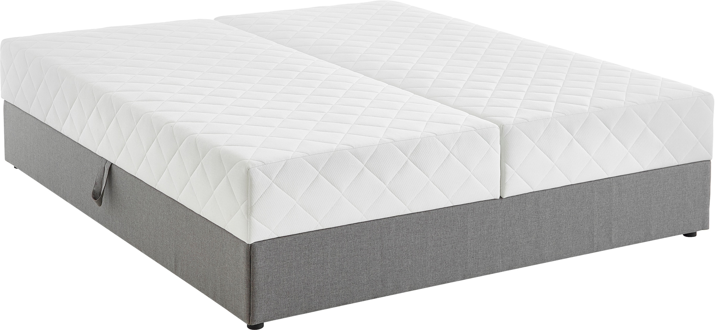 ATLANTIC home collection Boxbett »BELINA«, mit Taschenfederkernmatratze und geräumigem Bettkasten