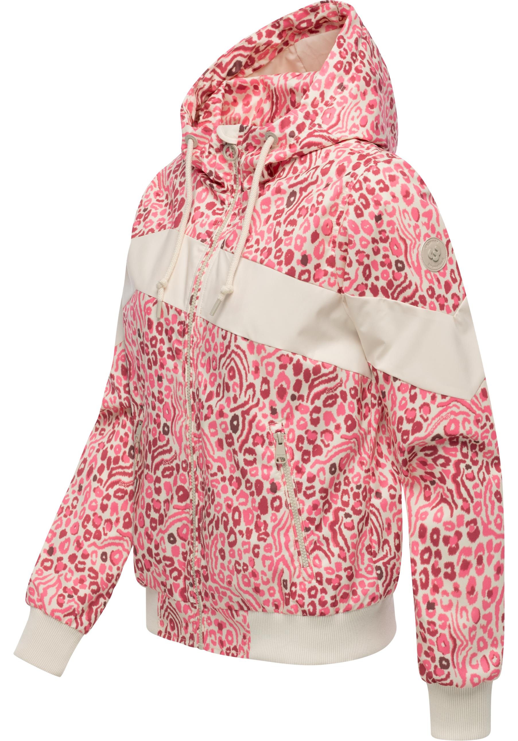 Ragwear Funktionsjacke »Oggie Block Leo YOUMODO« mit Kapuze Wasserdichte & atmungsaktive Übergangsjacke