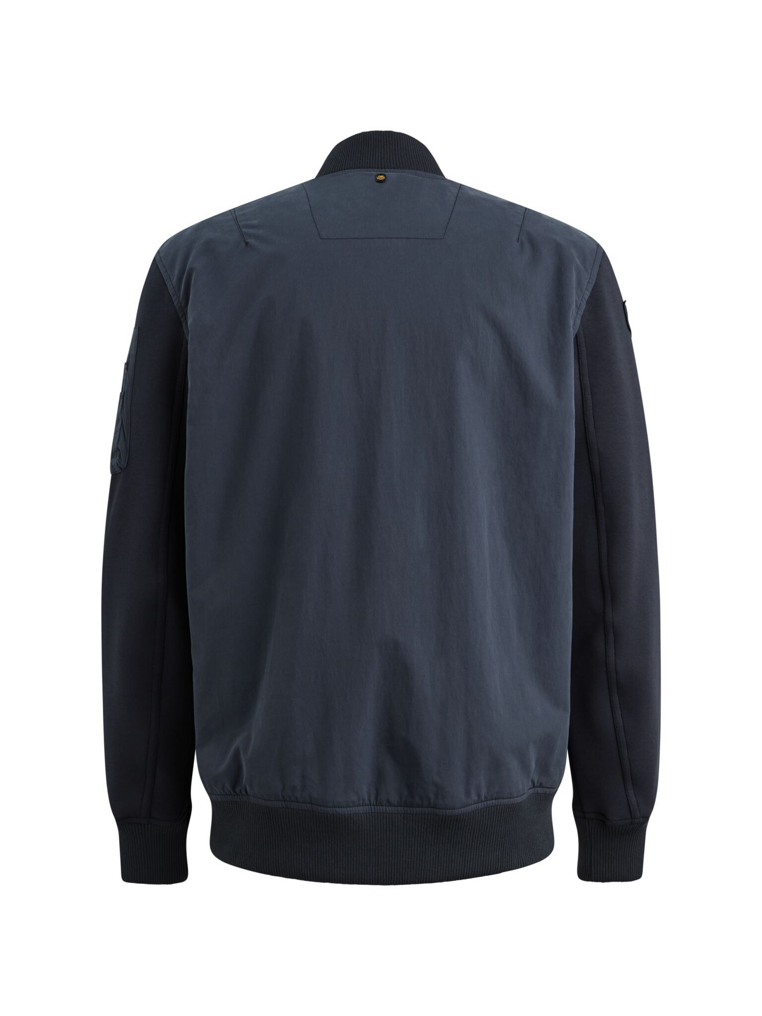 PME LEGEND Bomberjacke Ärmel aus Sweatware, Vorder- und Rückenteil aus Webware