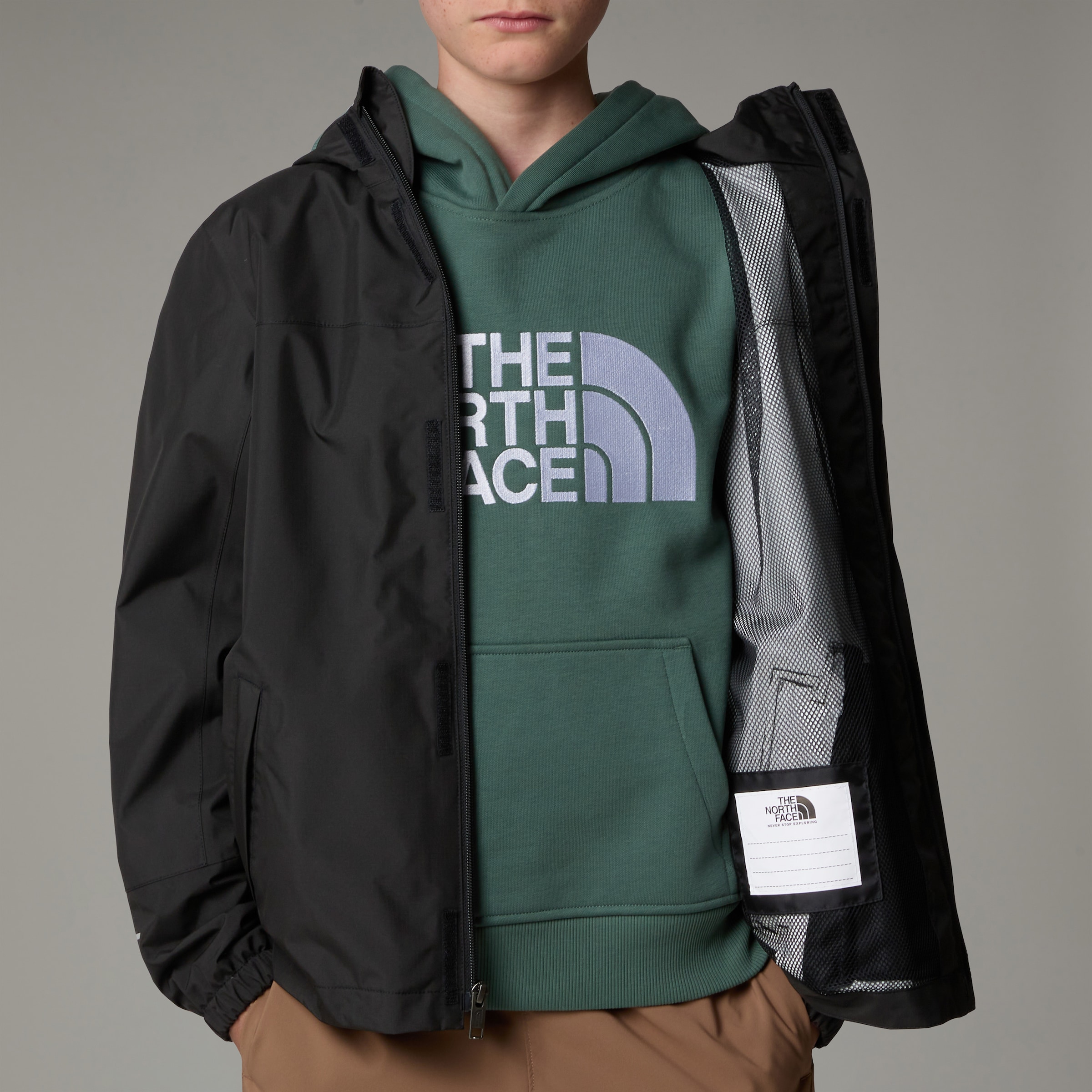 The North Face Regenjacke »ANTORA RAIN JACKET«, mit Kapuze