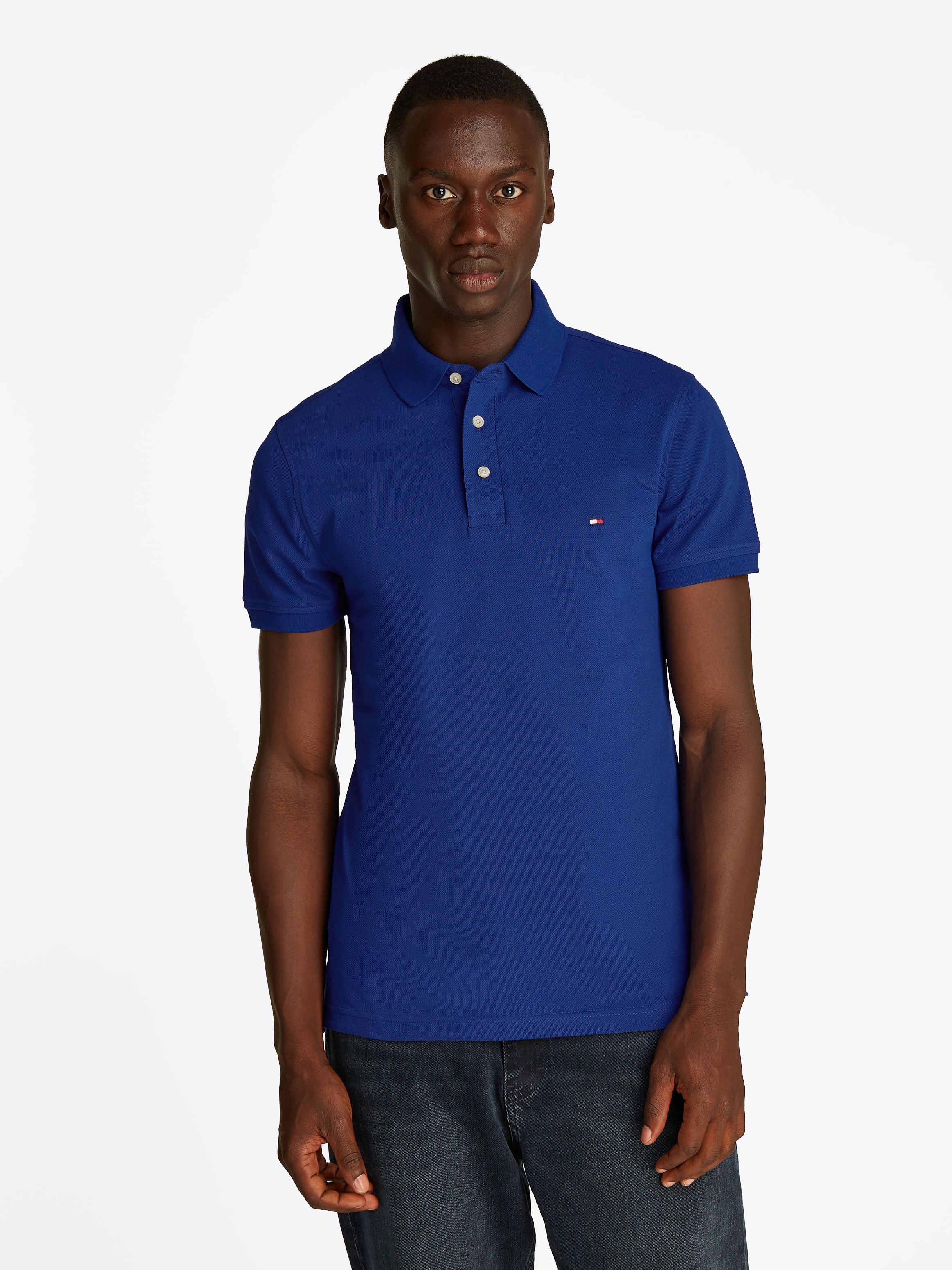 Tommy Hilfiger Poloshirt "1985 SLIM POLO", hochwertige Baumwoll-Piqué-Quali günstig online kaufen