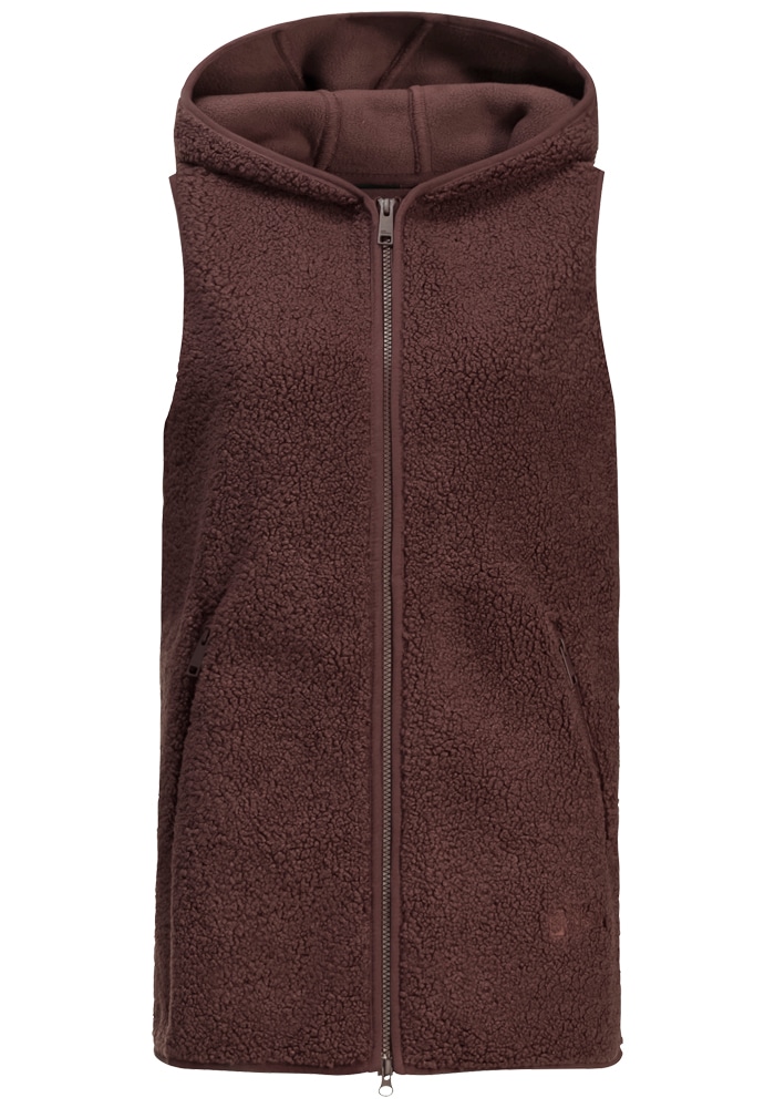 Jack Wolfskin Fleeceweste »HIGH CURL LONG VEST W«