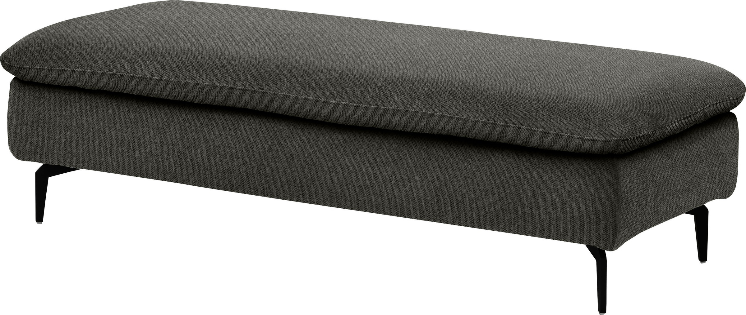 W.SCHILLIG Ecksofa »valentinoo, Designsofa, bequem, elegant und zeitlos, L-Form« inklusive Hocker, mit Sitztiefenverstellung, Breite 299 cm