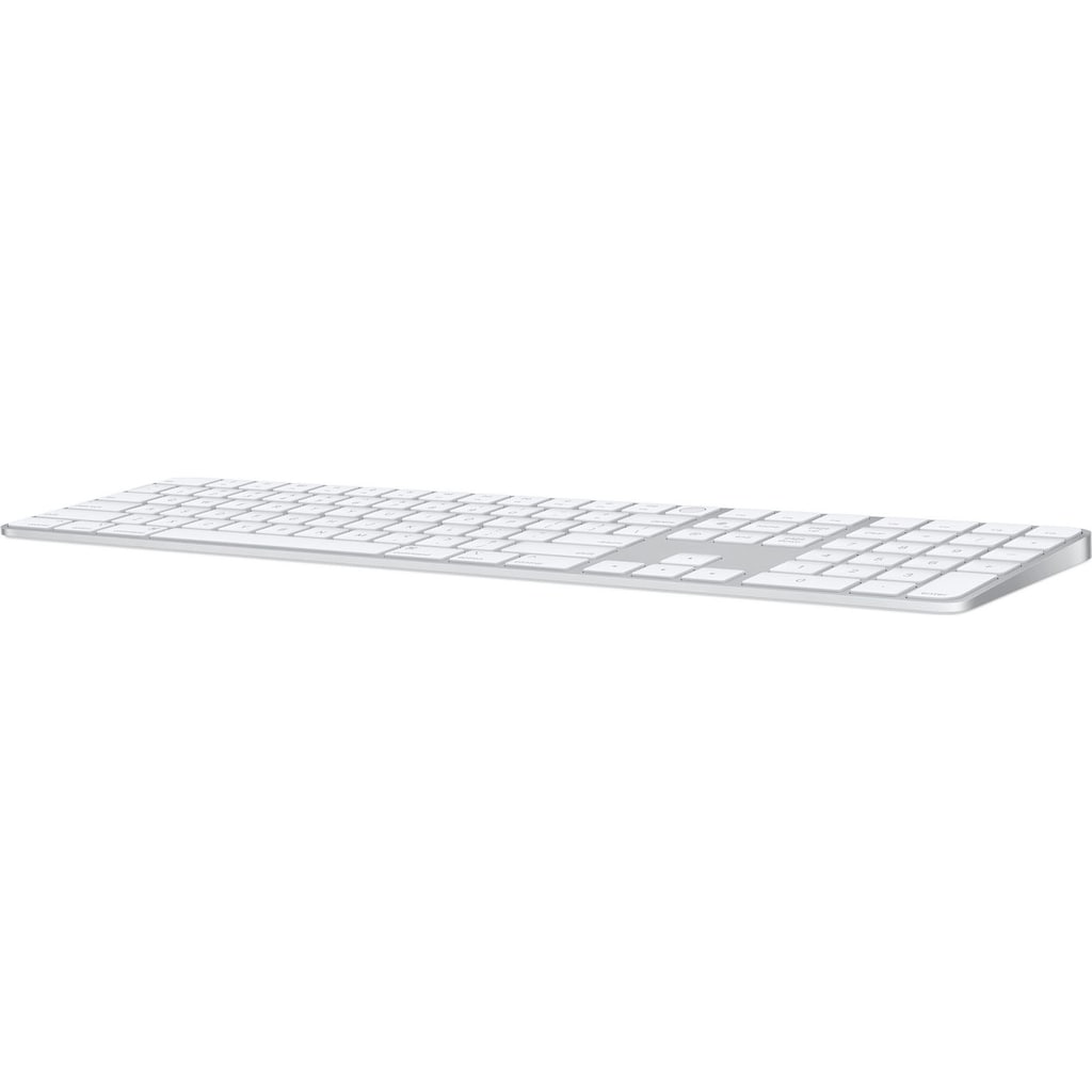 Apple Apple-Tastatur »Magic Keyboard with Touch ID and Numeric Keypad for Mac«, (Multimedia-Tasten)