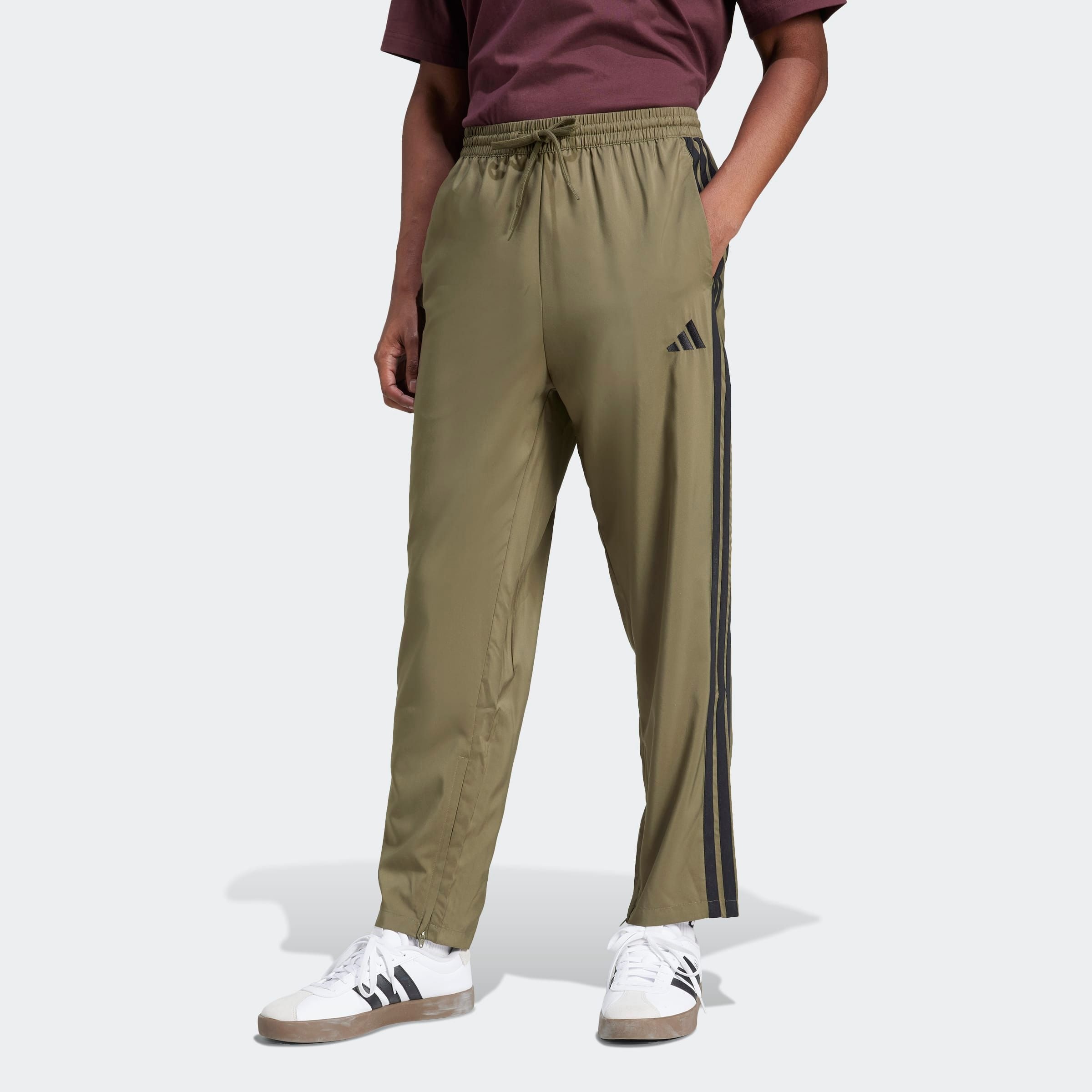 adidas Sportswear Sporthose "ESSENTIALS 3-STREIFEN STANFORD OPEN HEM" für v günstig online kaufen