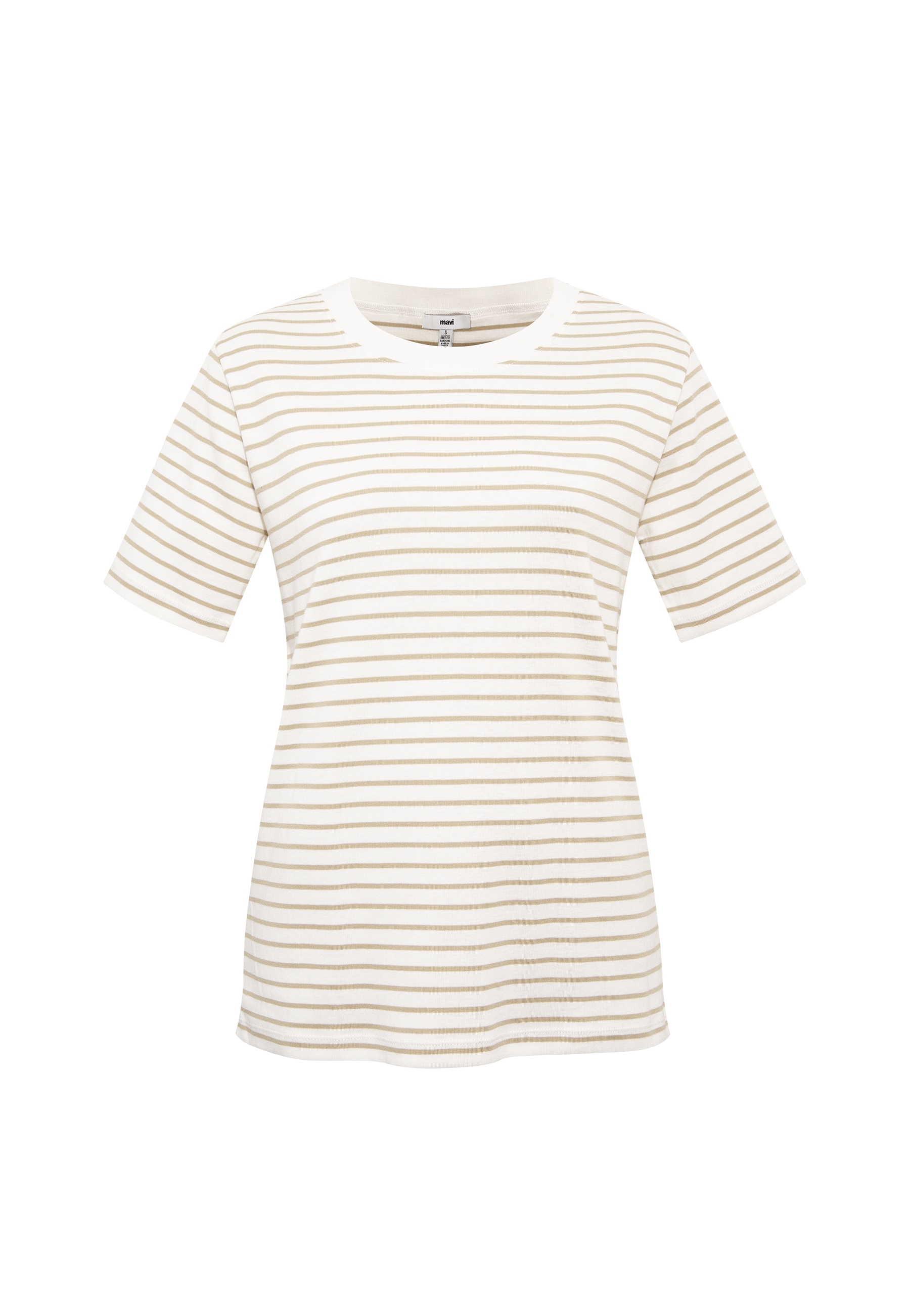 Mavi T-Shirt »CREW NECK T-SHIRT«, T-Shirt Streifen