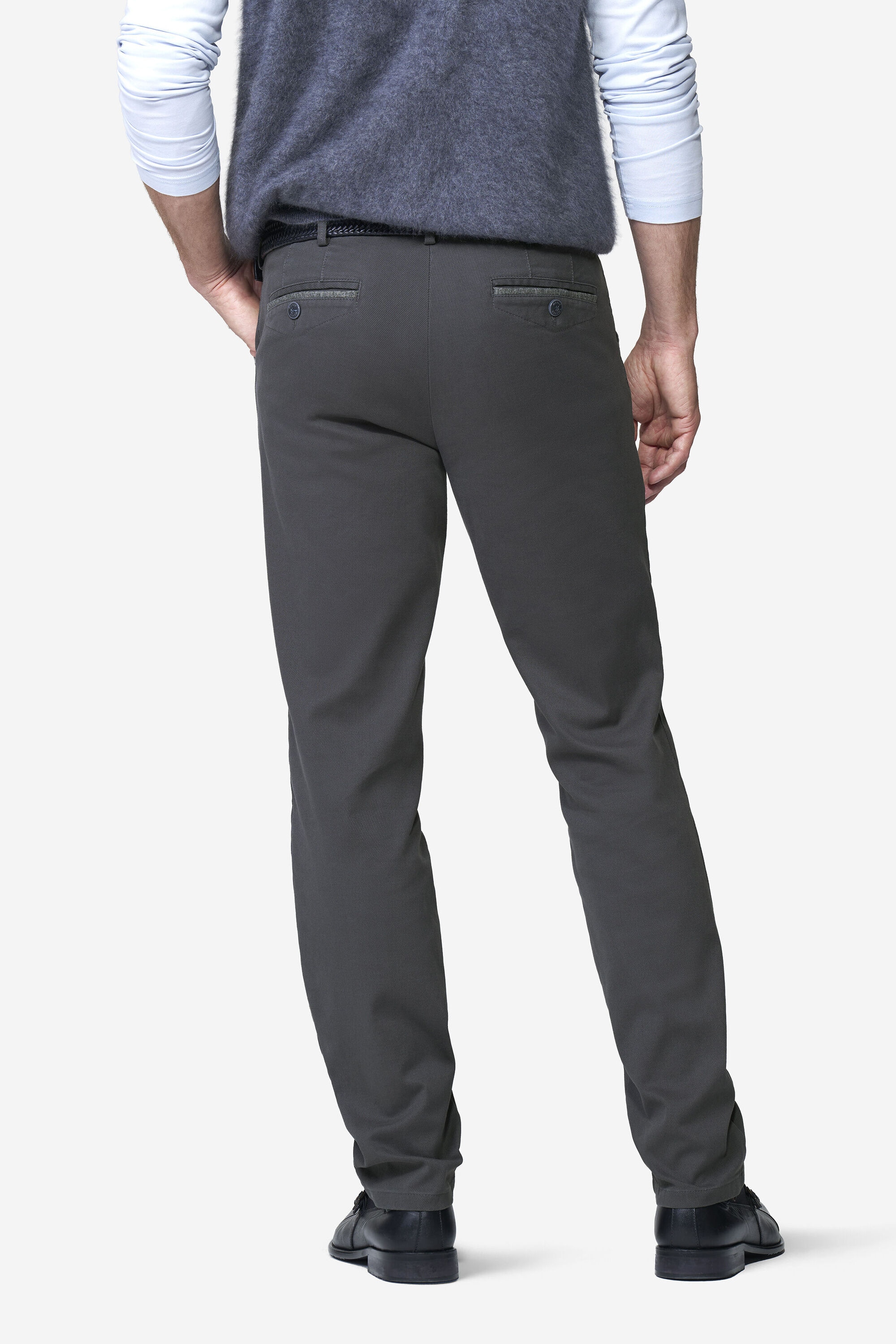 MEYER Chinos »Chicago 2-5627«  im Canvas Look
