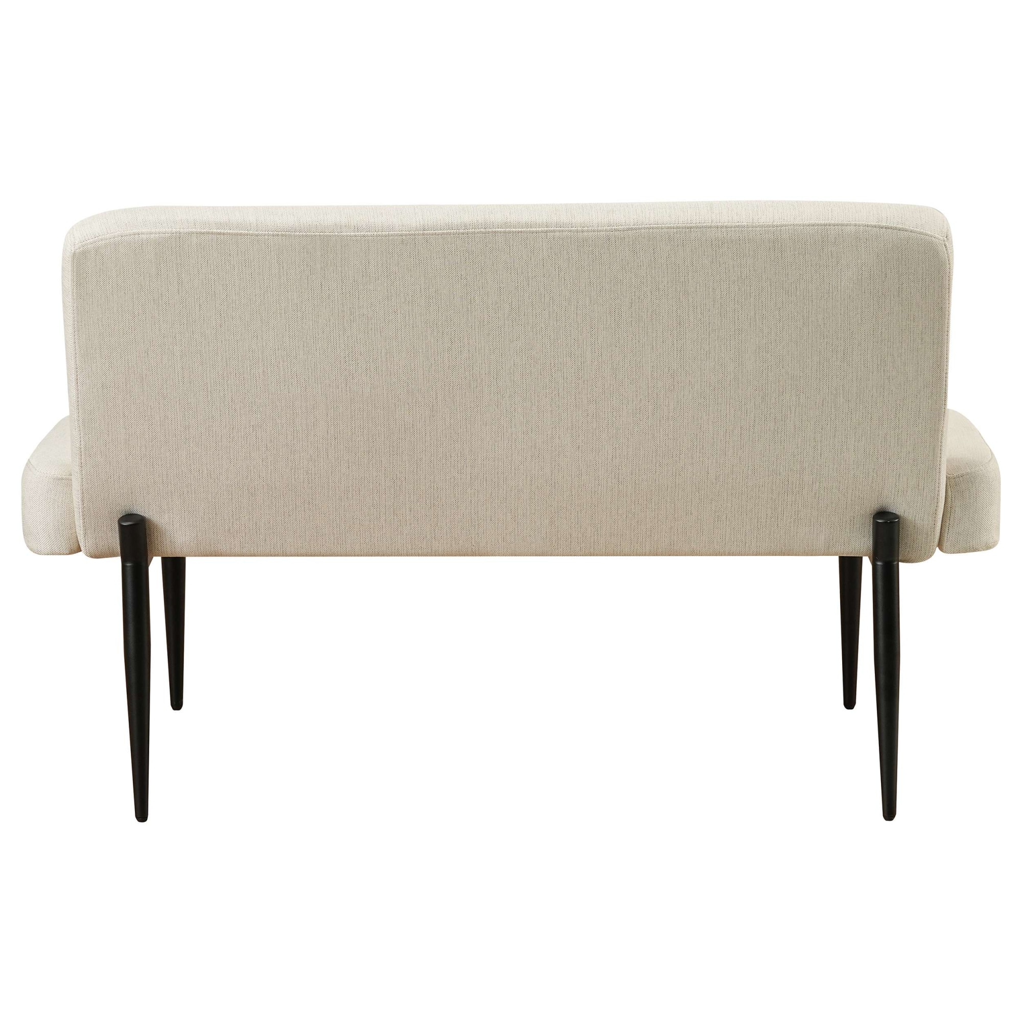 OTTO home Essbank »Frida« Federkern, pflegeleichtem Velours oder Webstoff Bezug, Breite 160 cm