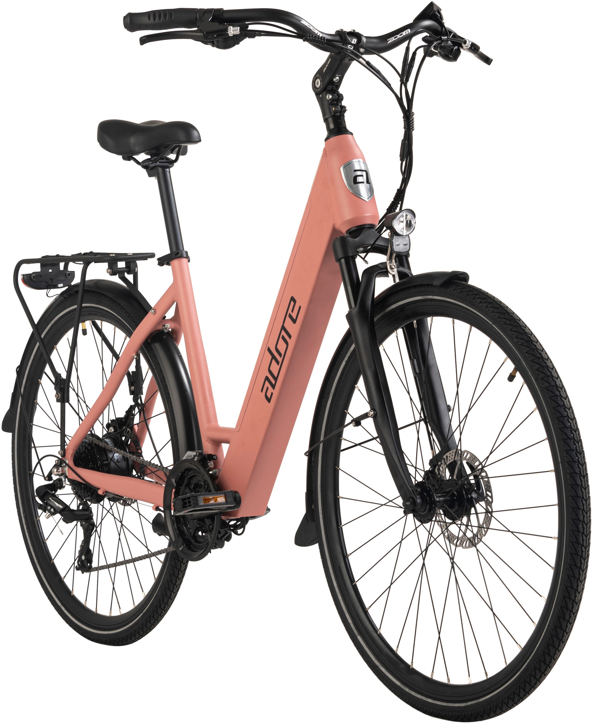 Adore E-Bike »ATR-180«, 24 Gang, Shimano, Tourney, Heckmotor 250 W, Pedelec, Elektrofahrrad für Damen