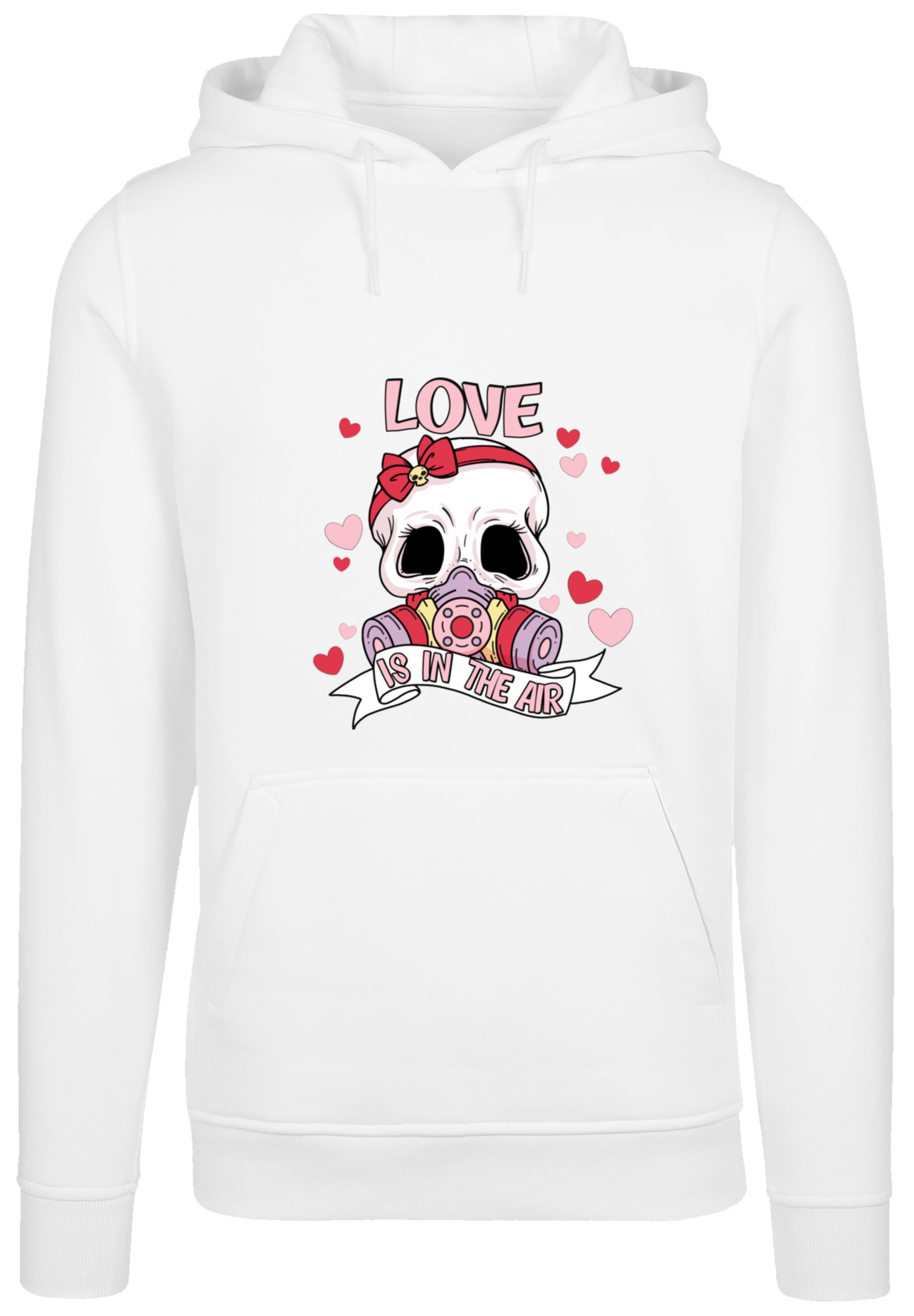 F4NT4STIC Kapuzenpullover »Anti Valentinstag LOVE is in the air«, Premium Qualität
