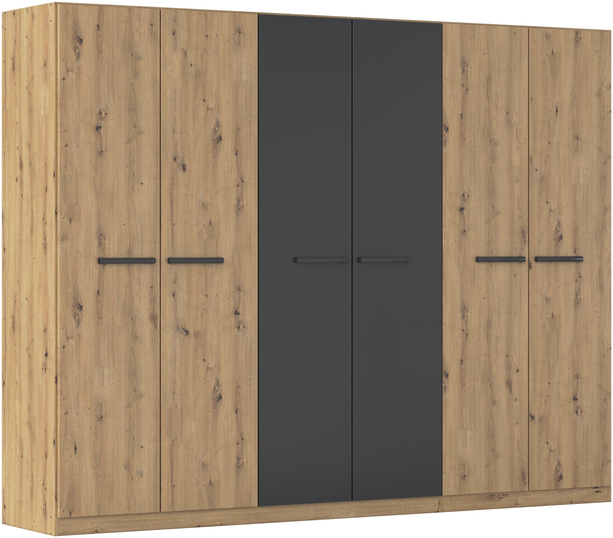 OTTO home Kleiderschrank "Mehrzweckschrank Aktenschrank Möbel Mietswohnung Schlafzimmer MODI" erhältlich in Breiten 91/136/181/226/271 cm, Höhe 210 cm, in angesagten Farbkombinationen, optional mit Spiegel MADE IN GERMANY