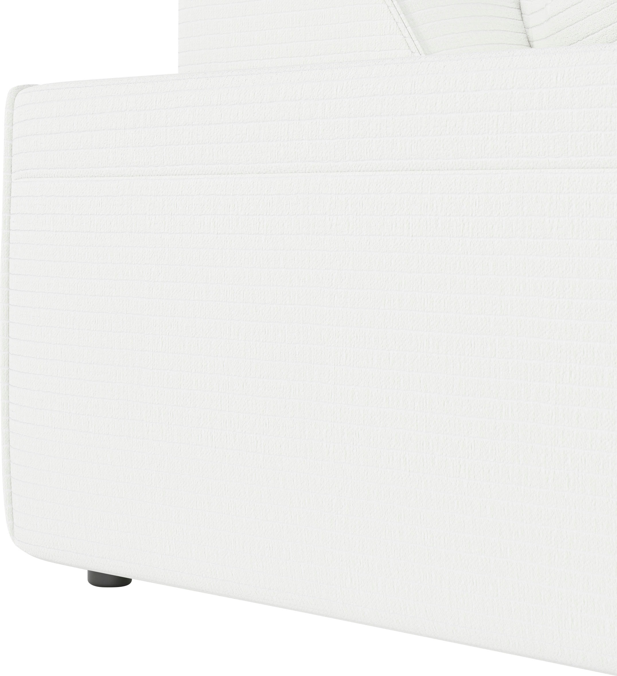andas Ecksofa »Glimminge L-Form auch in Breitcord, Feincord + Easy care-Bezug,«, Breite 234, Zierkissen