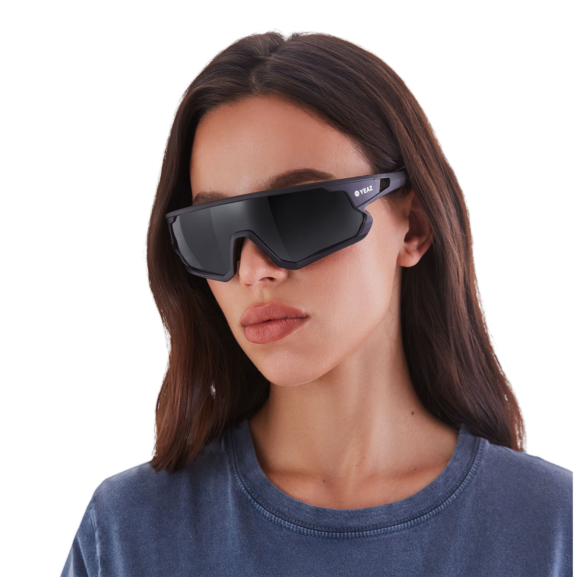 YEAZ Sportbrille »Sport-Sonnenbrille Black SUNRISE«