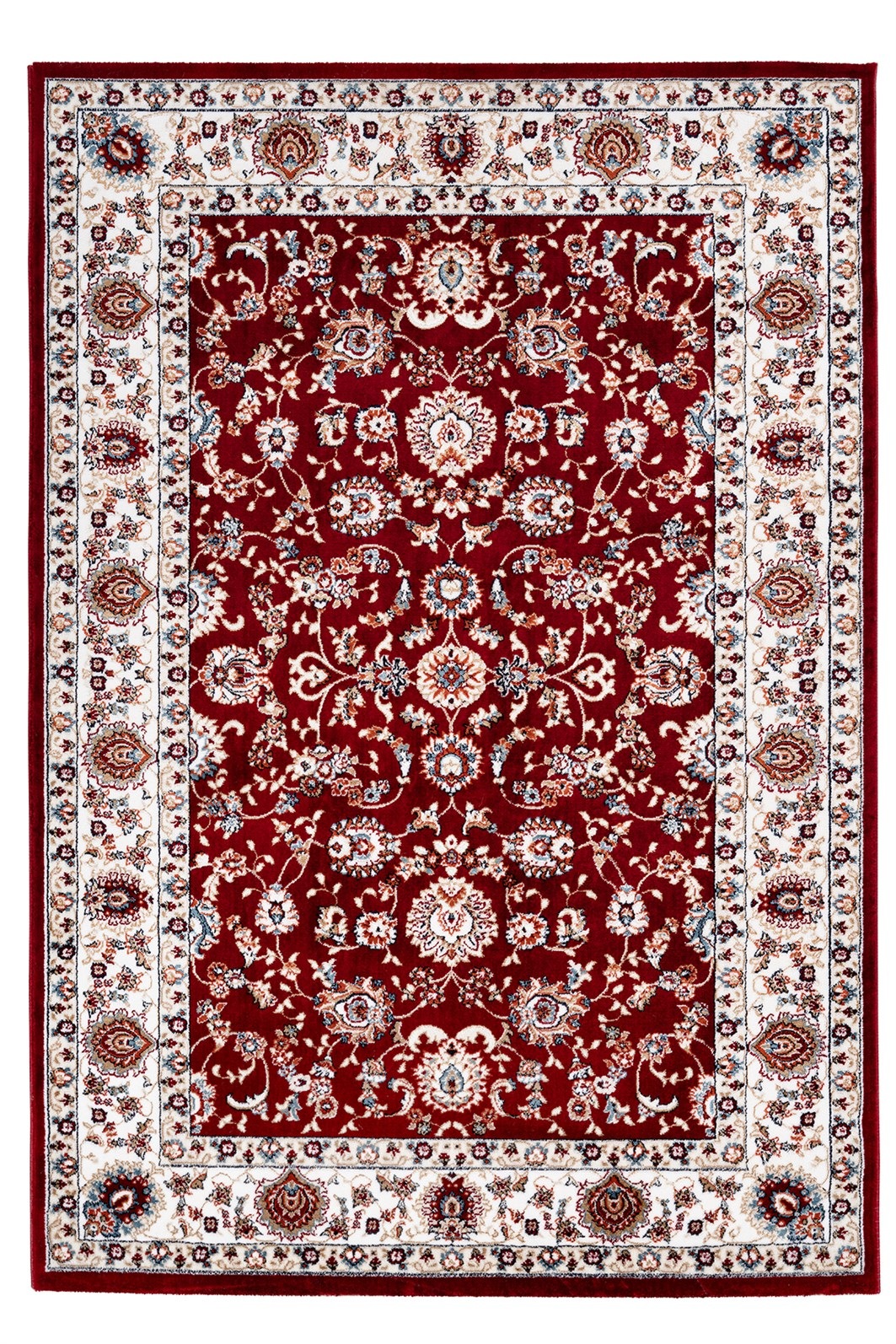 Teppich KAYOOM, B:80cm H:15mm L:150cmrot, Polyester, Teppiche, "Safa 751", Kurzflor