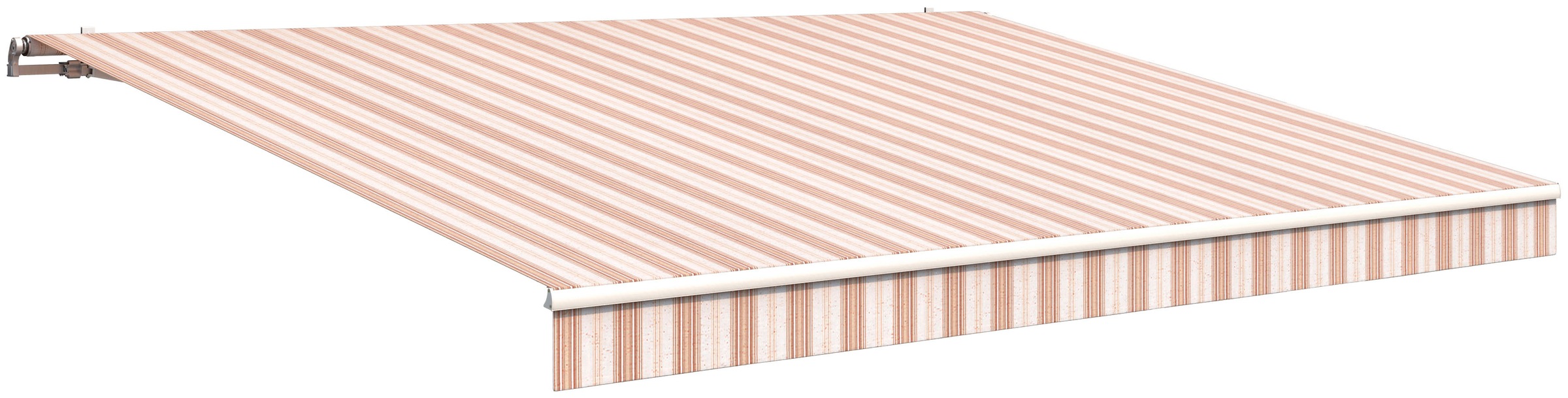 Gelenkarmmarkise WISMAR Gr. 10, beige (natur, braun), B:400cm, Polyacryl, Markisen, B: 400 cm, in versch. Ausfällen und Dessins