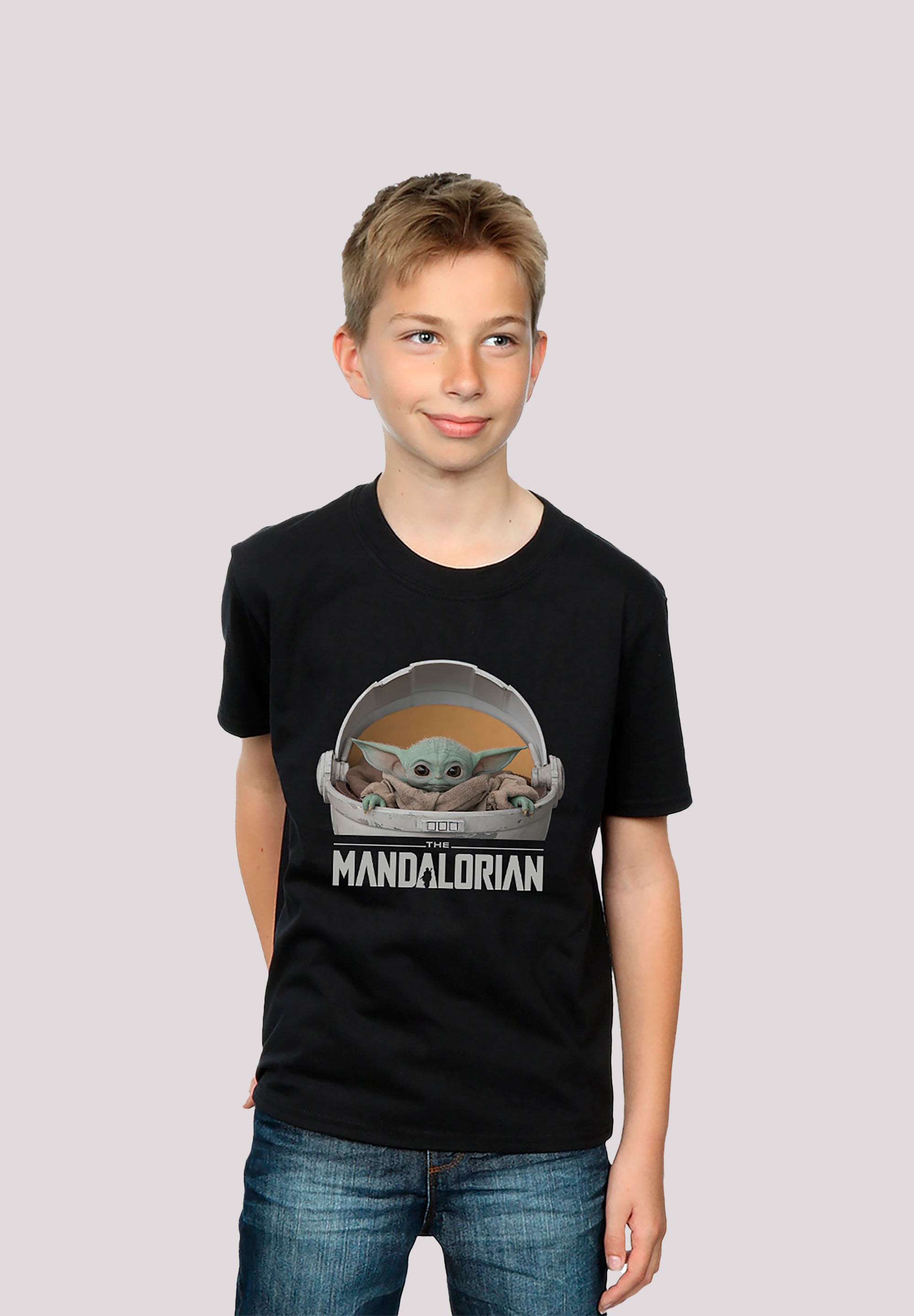 Mandalorian Print Yoda«, The T-Shirt »Star | Wars BAUR Baby kaufen online F4NT4STIC