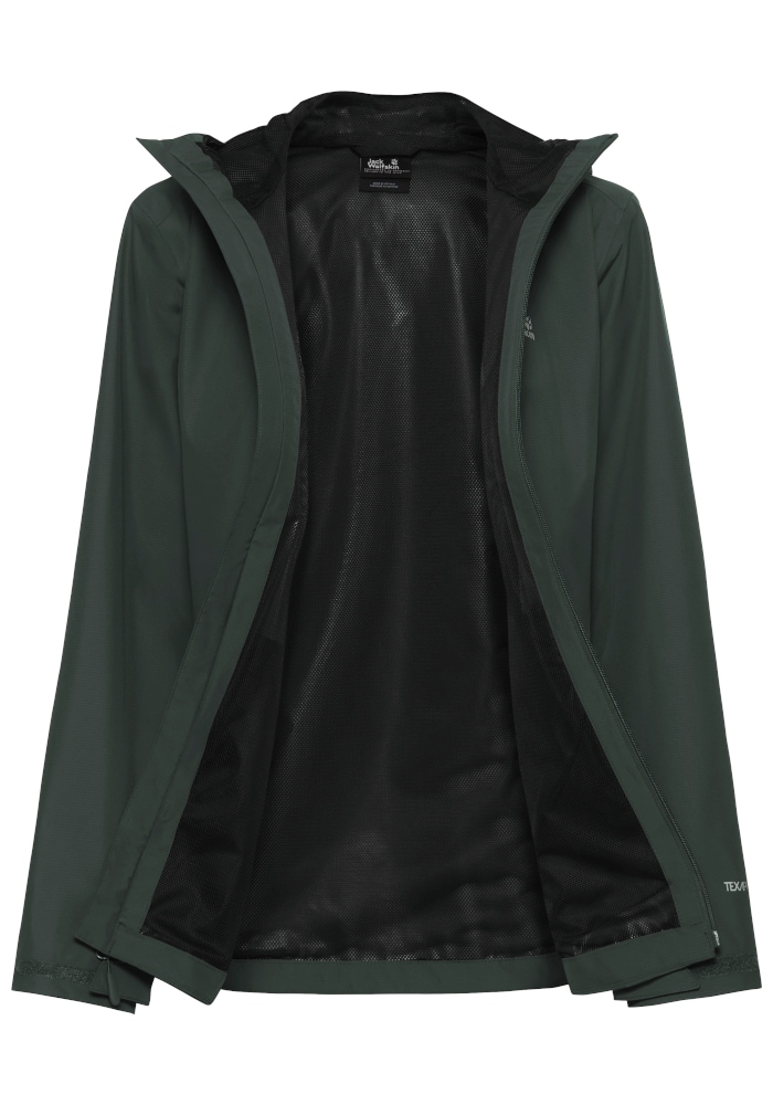 Jack Wolfskin Regenjacke »OUTROVERT 2L JKT W« wasserdicht, atmungsaktiv