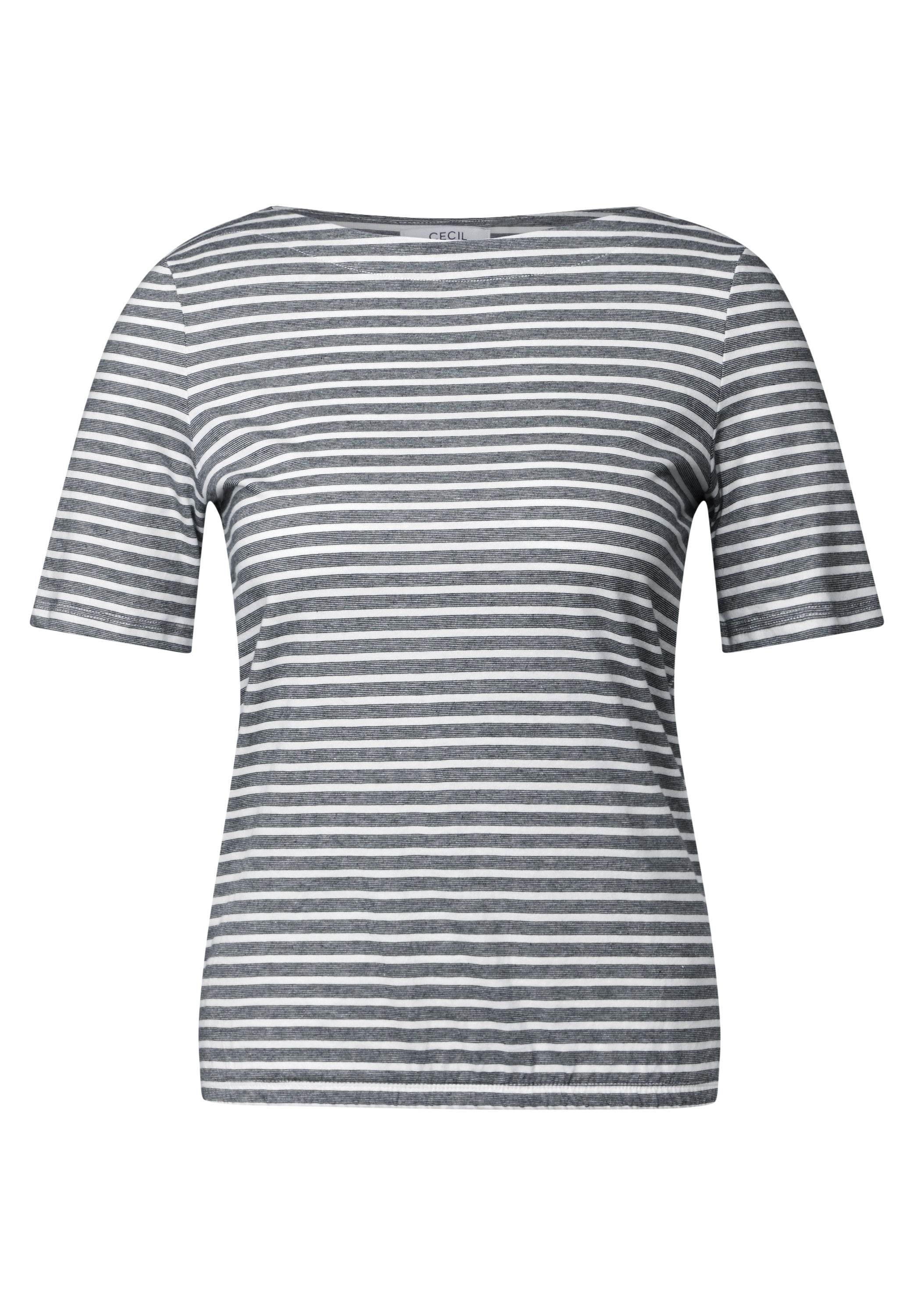 Cecil Rundhalsshirt, aus reiner Baumwolle